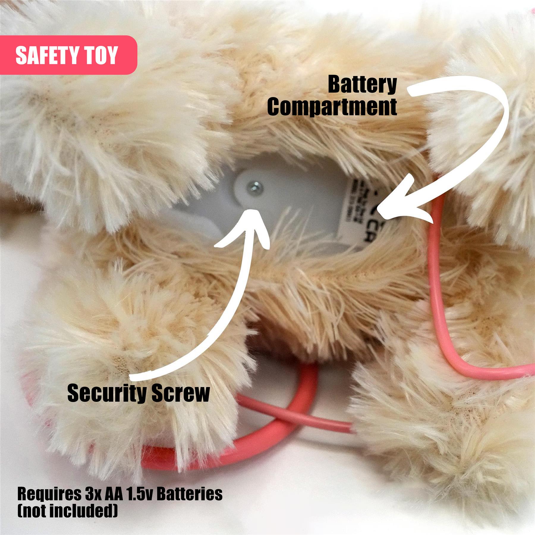 Fluffy Plush Walking & Talking Dog Toy by The Magic Toy Shop - The Magic Toy Shop