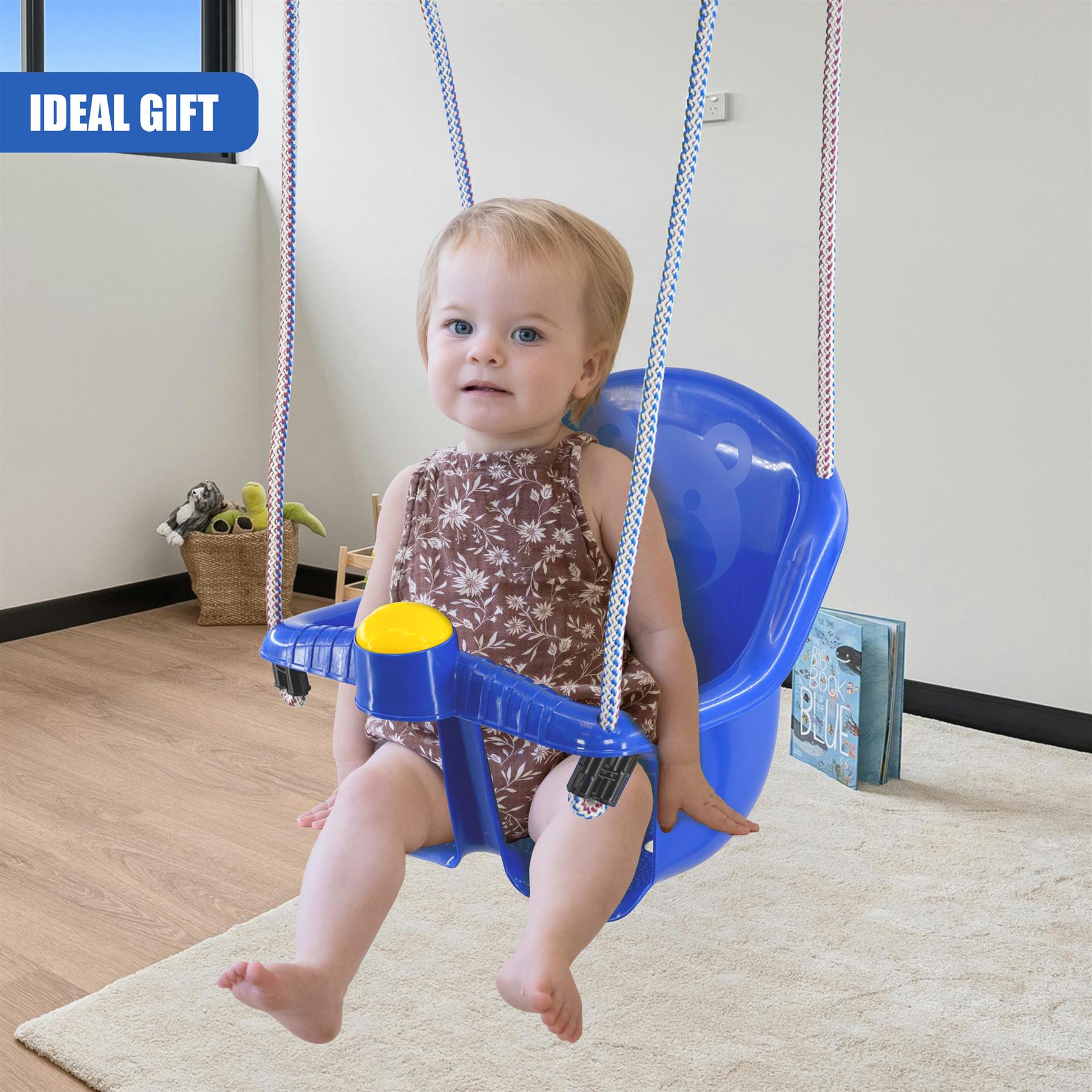 Blue Children's Safety Swing Seat by MTS - The Magic Toy Shop