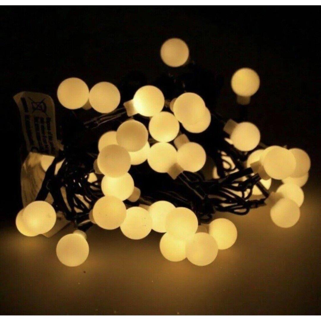 100 Berry Christmas LED Lights Warm White by Geezy - The Magic Toy Shop