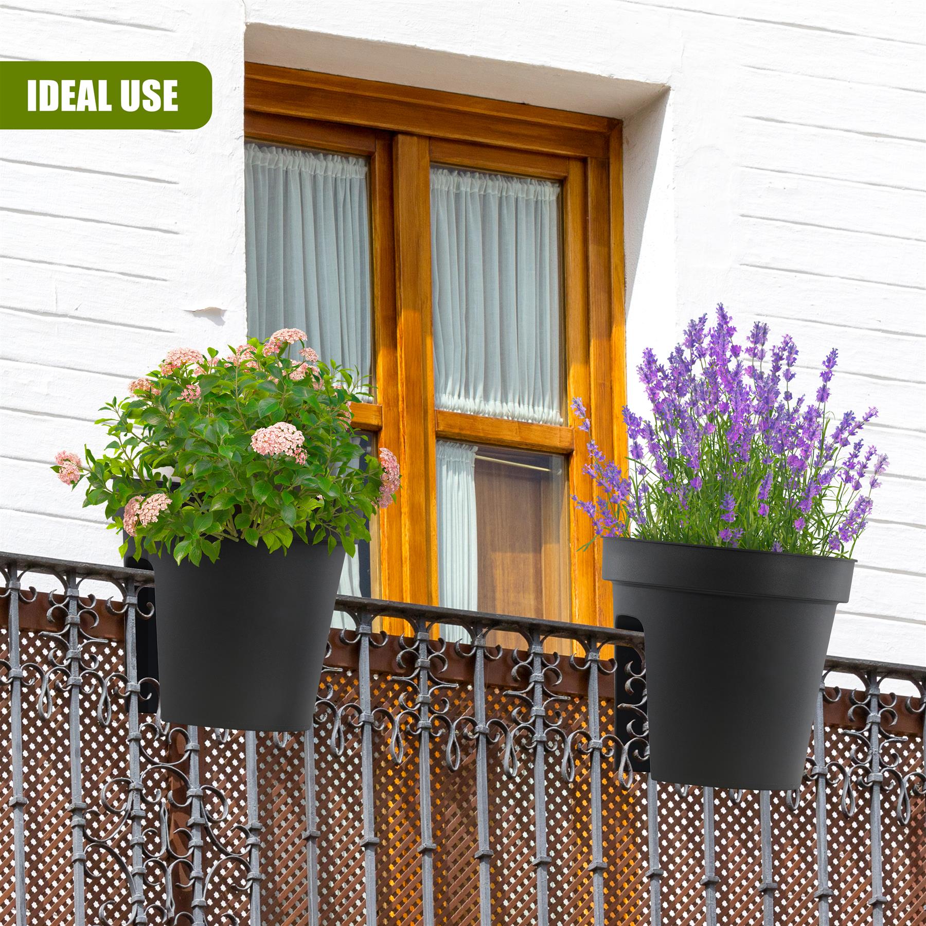 Flower Bridge Hanging Planter Round Pot by GEEZY - The Magic Toy Shop