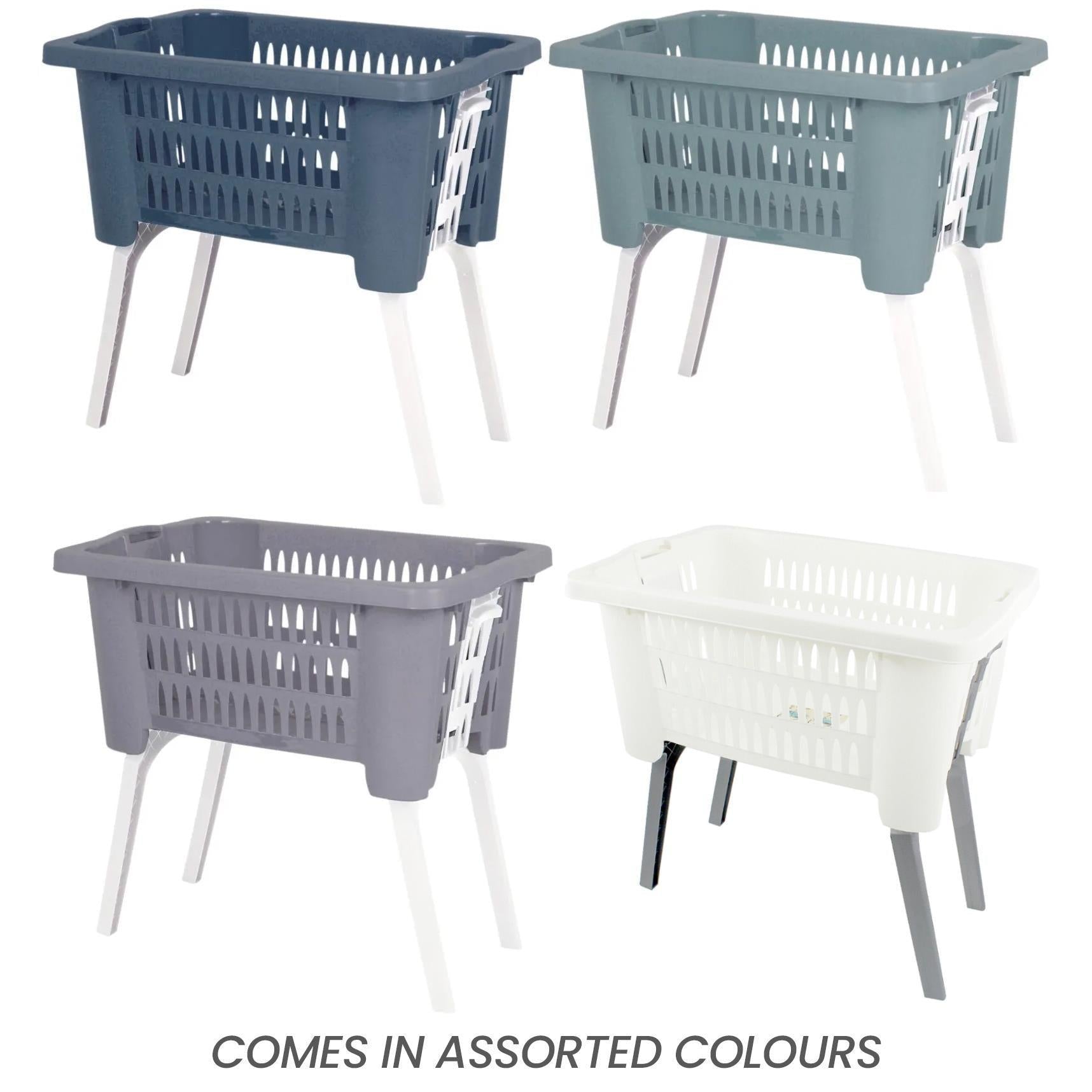 Laundry Basket with Foldable Legs by GEEZY - The Magic Toy Shop