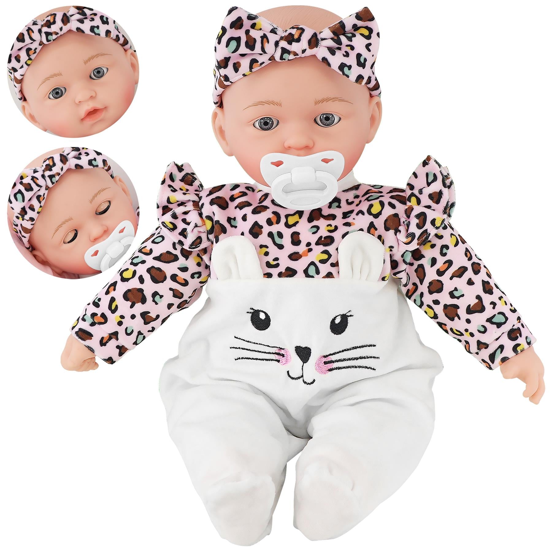 BiBi Kitten Sleeping Doll (40 cm / 16") by BiBi Doll - The Magic Toy Shop