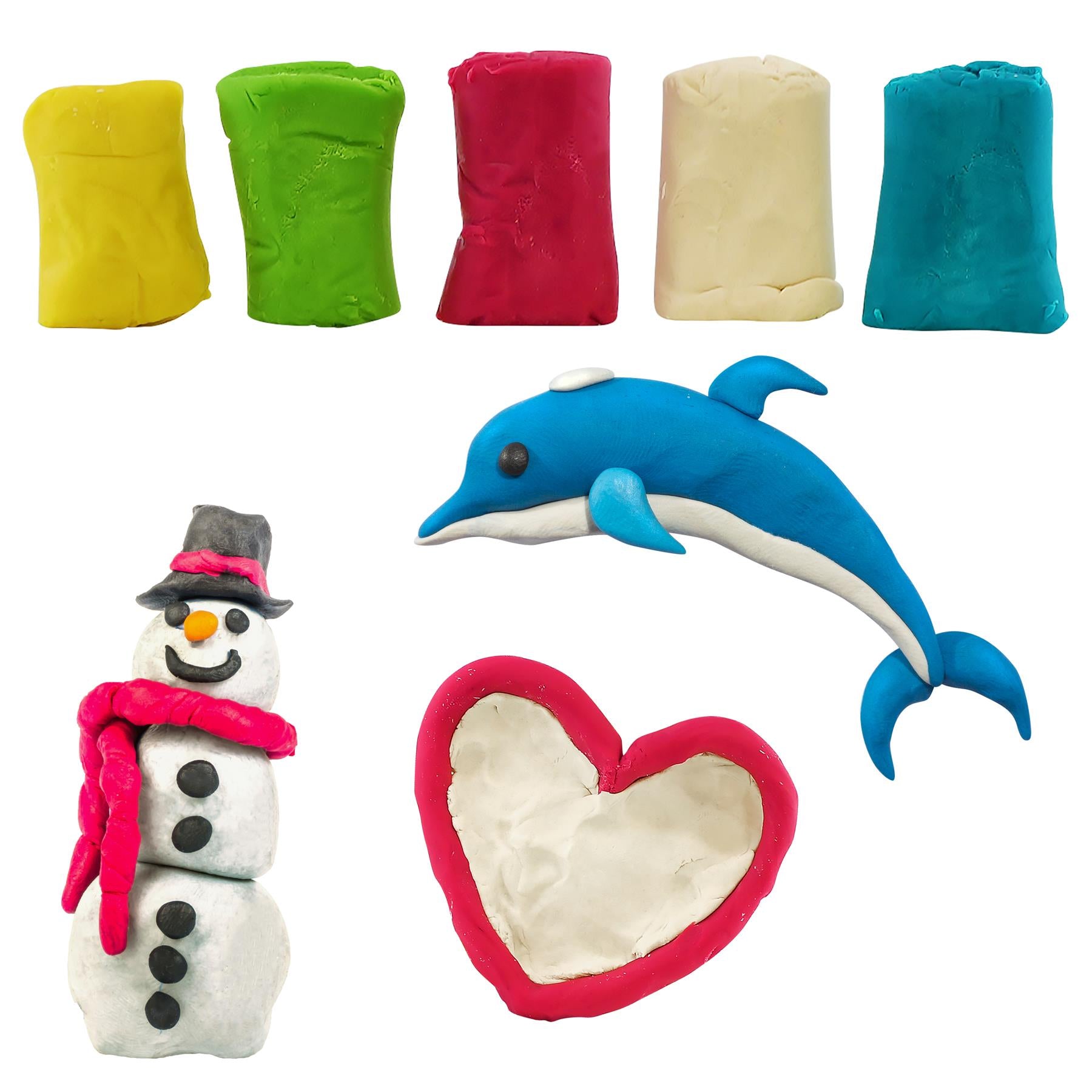 15 pcs Modelling Dough Bucket by The Magic Toy Shop - The Magic Toy Shop