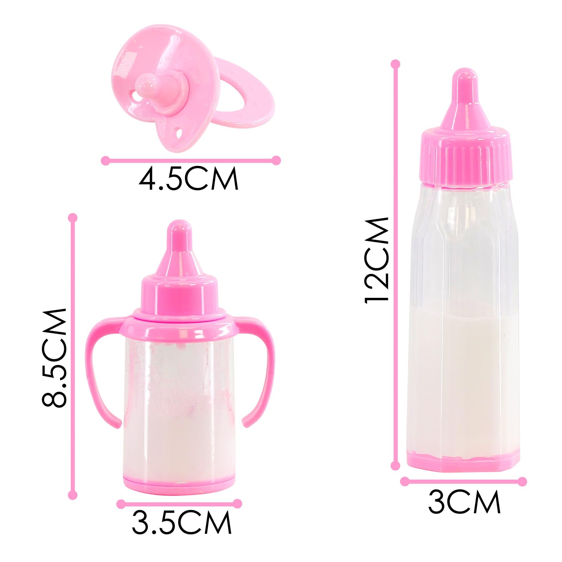 BiBi Doll Milk Bottle Set for Baby Dolls by BiBi Doll - The Magic Toy Shop