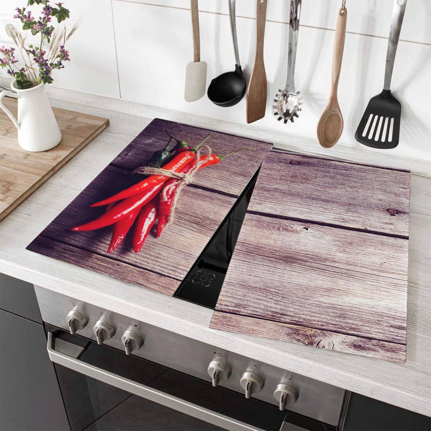 Glass Cutting Boards with Chili Pepper Design by Geezy - The Magic Toy Shop