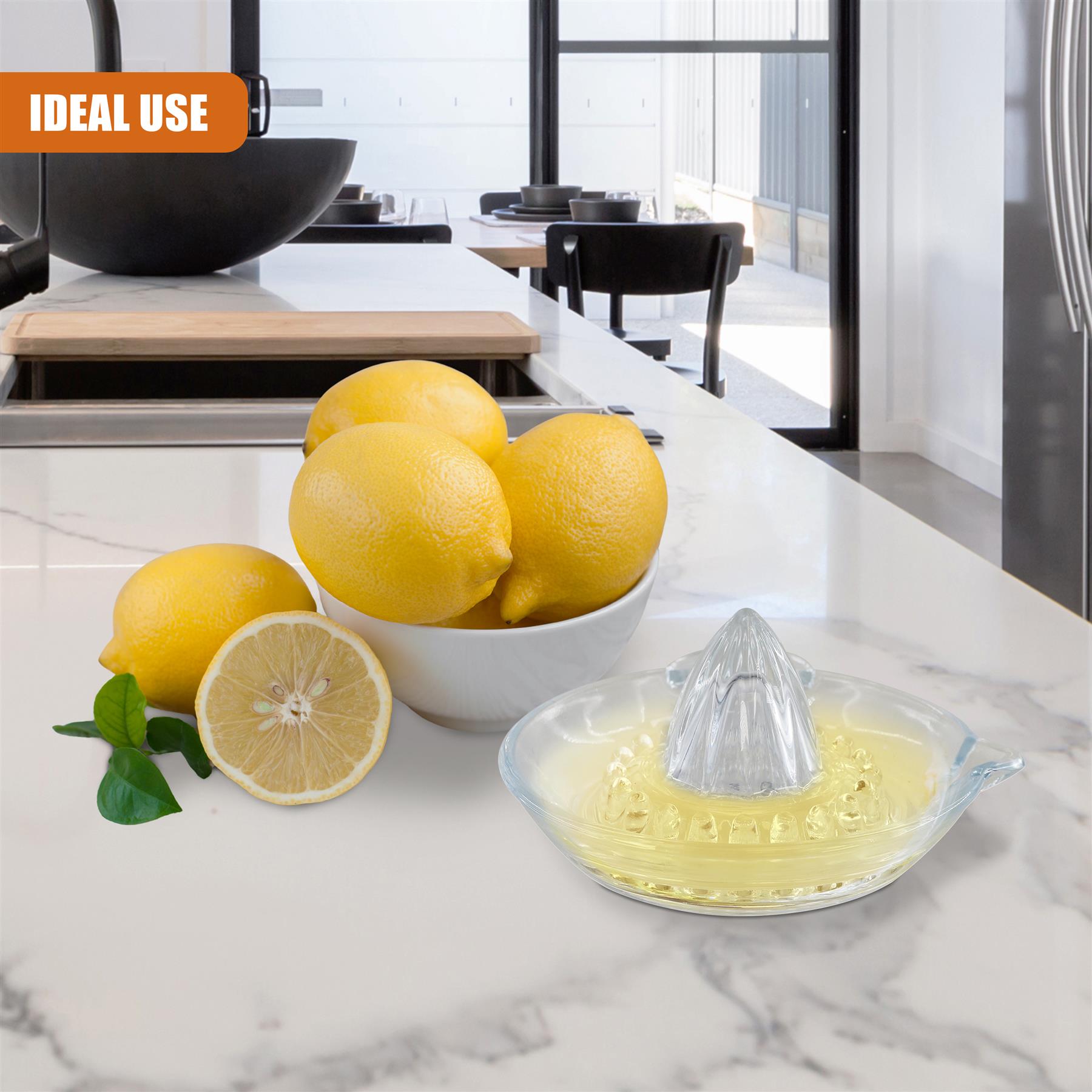 Glass Citrus Juicer by GEEZY - The Magic Toy Shop