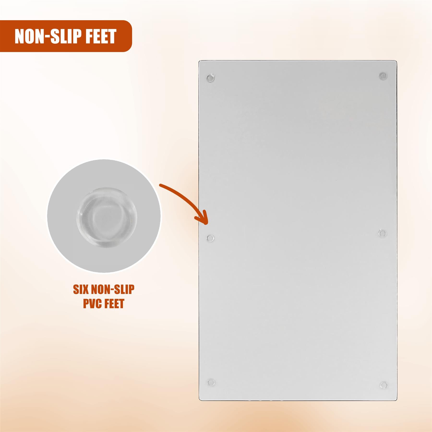 Glass Cutting Boards with Spoon & Herbs Design by Geezy - The Magic Toy Shop