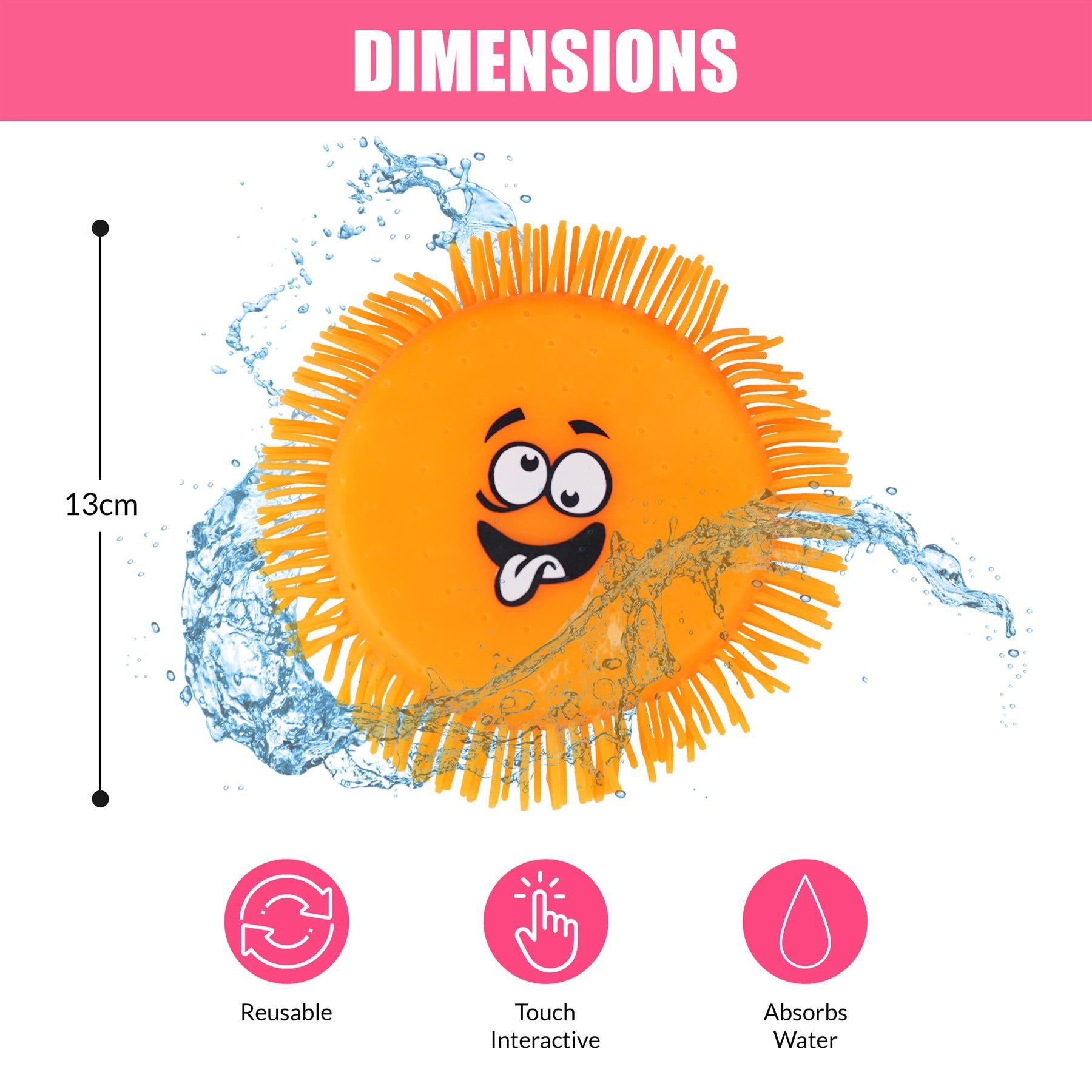 Water Absorbing Flying Disc Toy by The Magic Toy Shop - The Magic Toy Shop