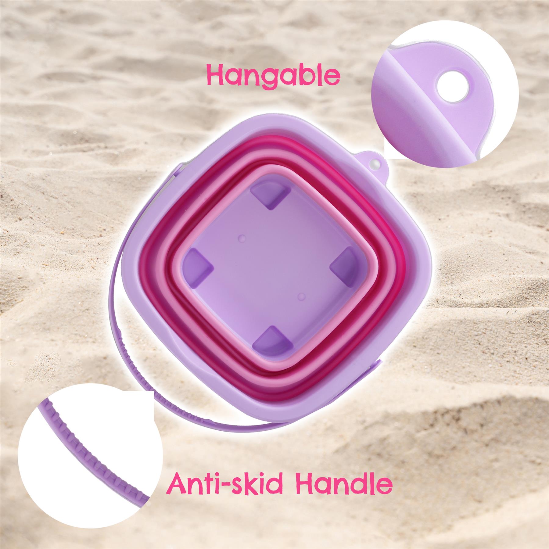 Collapsible Beach Bucket by The Magic Toy Shop - The Magic Toy Shop
