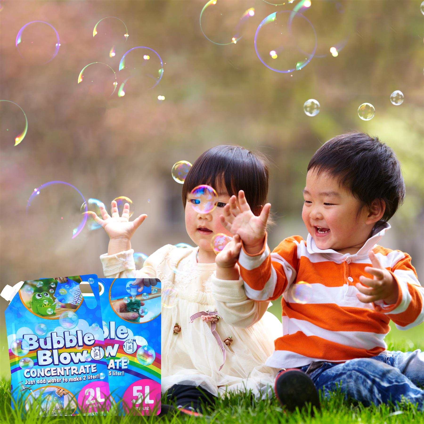 Bubble Blow Concentrate Bubble Maker Liquid 40 ML by The Magic Toy Shop - The Magic Toy Shop