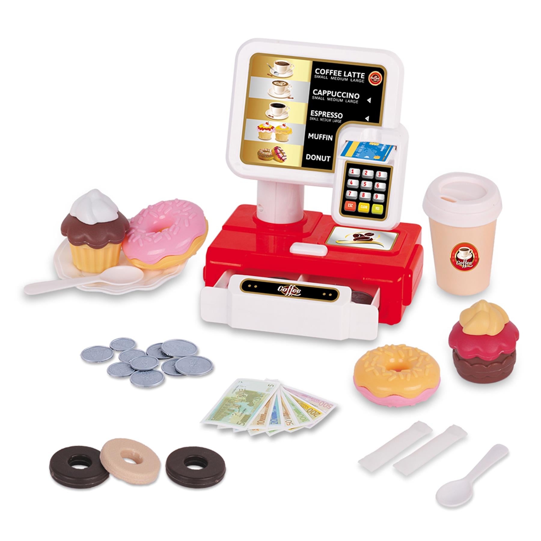 Coffee Shop Cash Register Toy Set by The Magic Toy Shop - The Magic Toy Shop