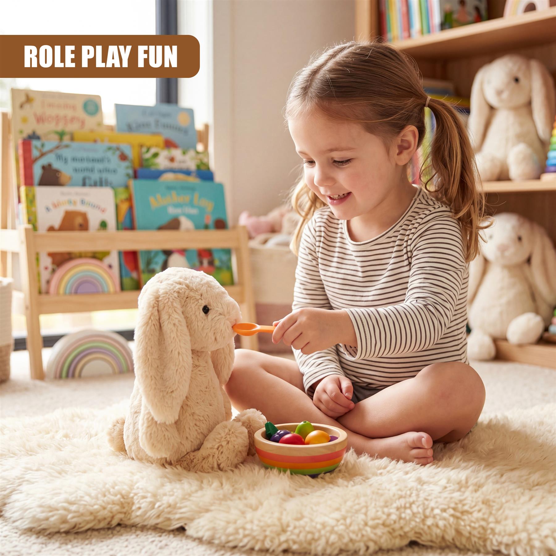 Plush Bunny Beige / Cream