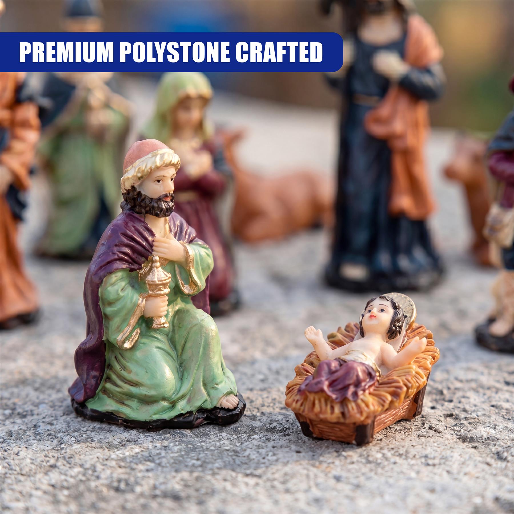 Nativity Figures Set