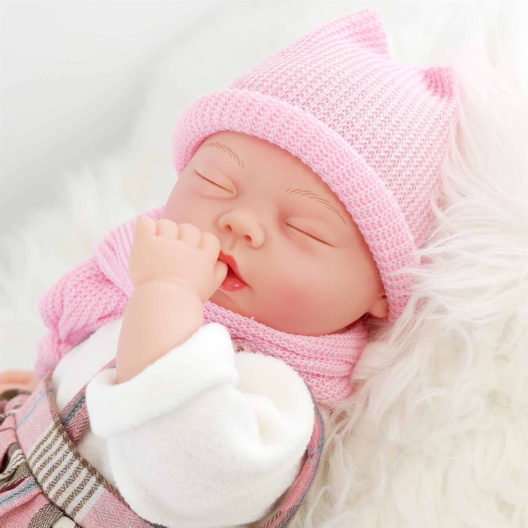 BiBi Baby Doll - Pink Tartan (45 cm / 18") by BiBi Doll - The Magic Toy Shop