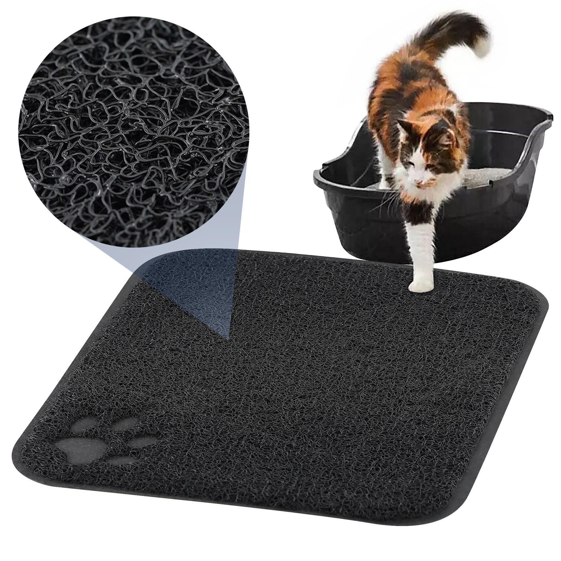 GEEZY Cat Litter Mat Rubber Cat Litter Mat