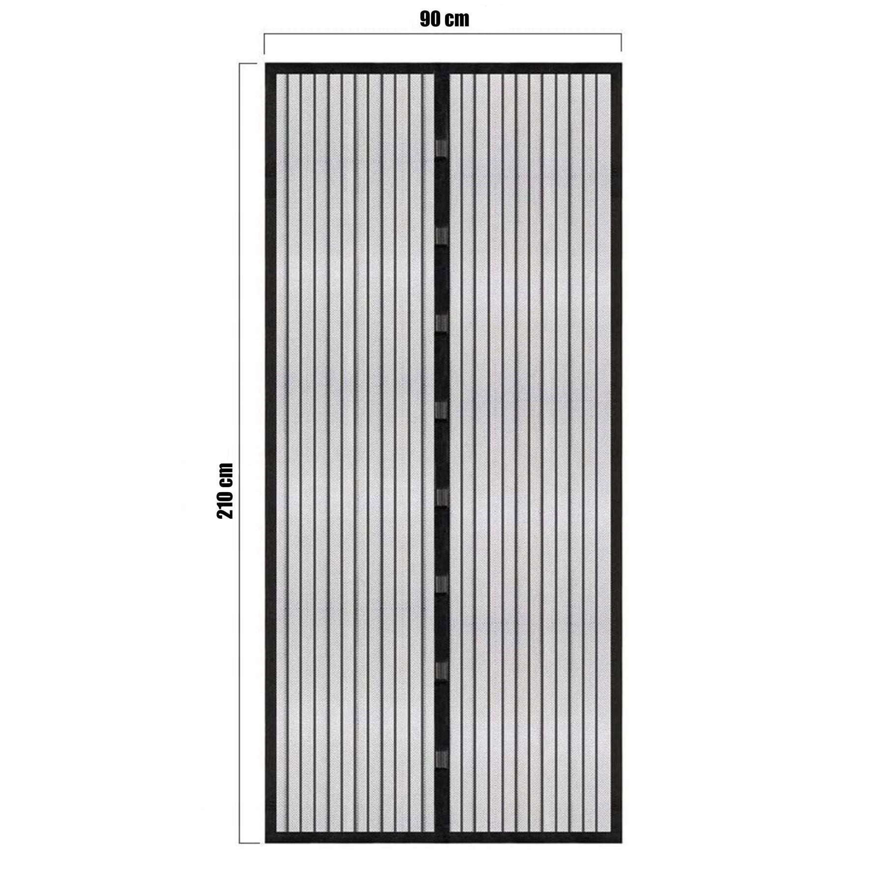 Magnetic Insect Door Screen Black by GEEZY - The Magic Toy Shop