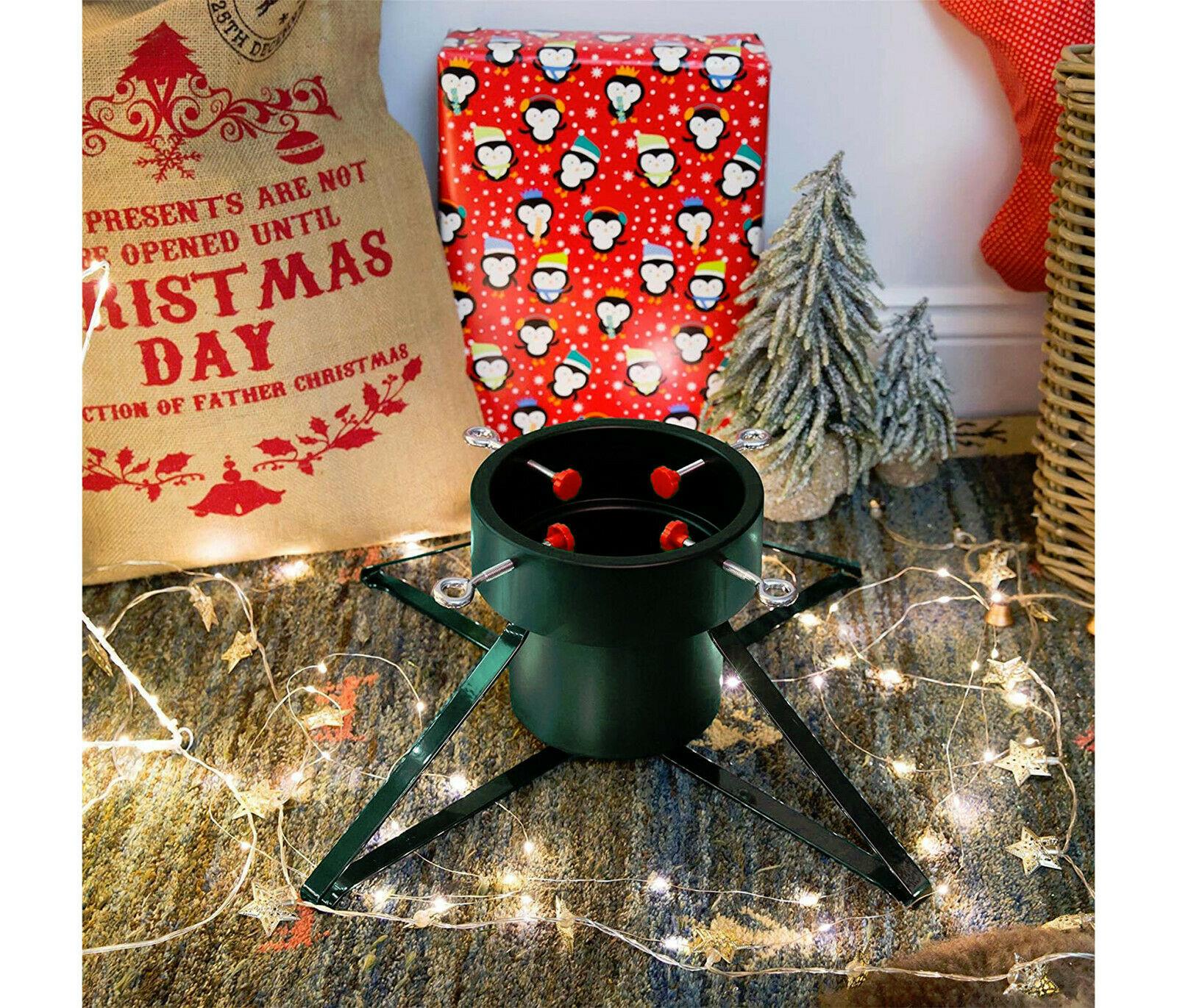 GEEZY Home Metal Large Christmas Tree Stand