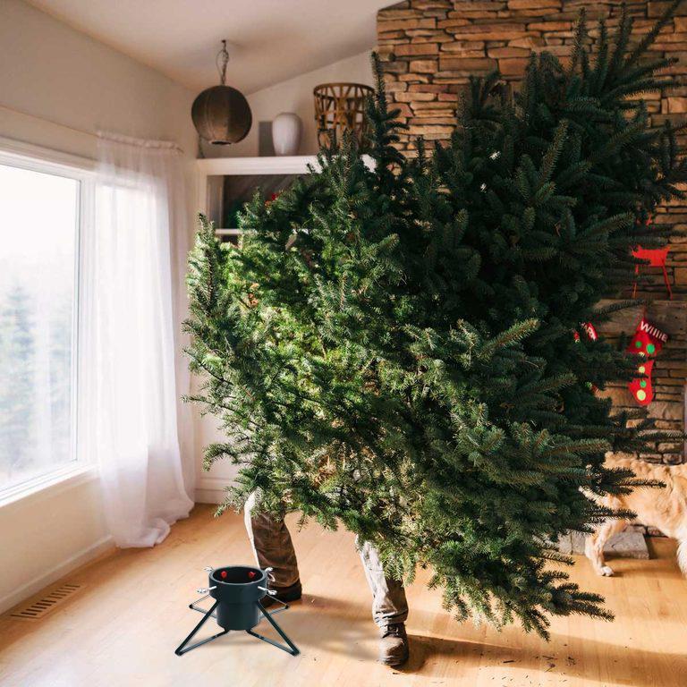 GEEZY Home Metal Medium Christmas Tree Stand