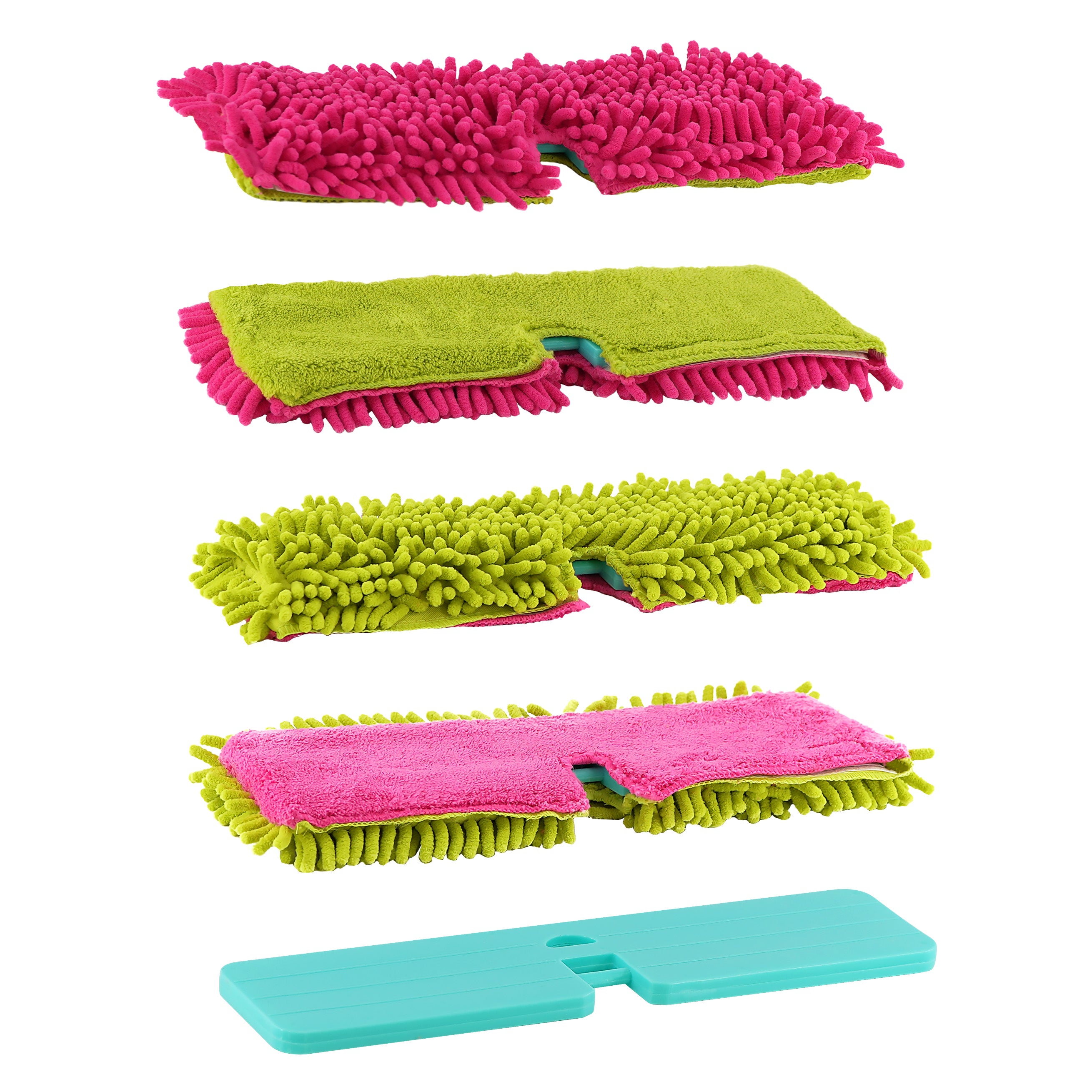 Double-Sided Microfibre Mop + 1 FREE Mop Pad Refill by Geezy - The Magic Toy Shop