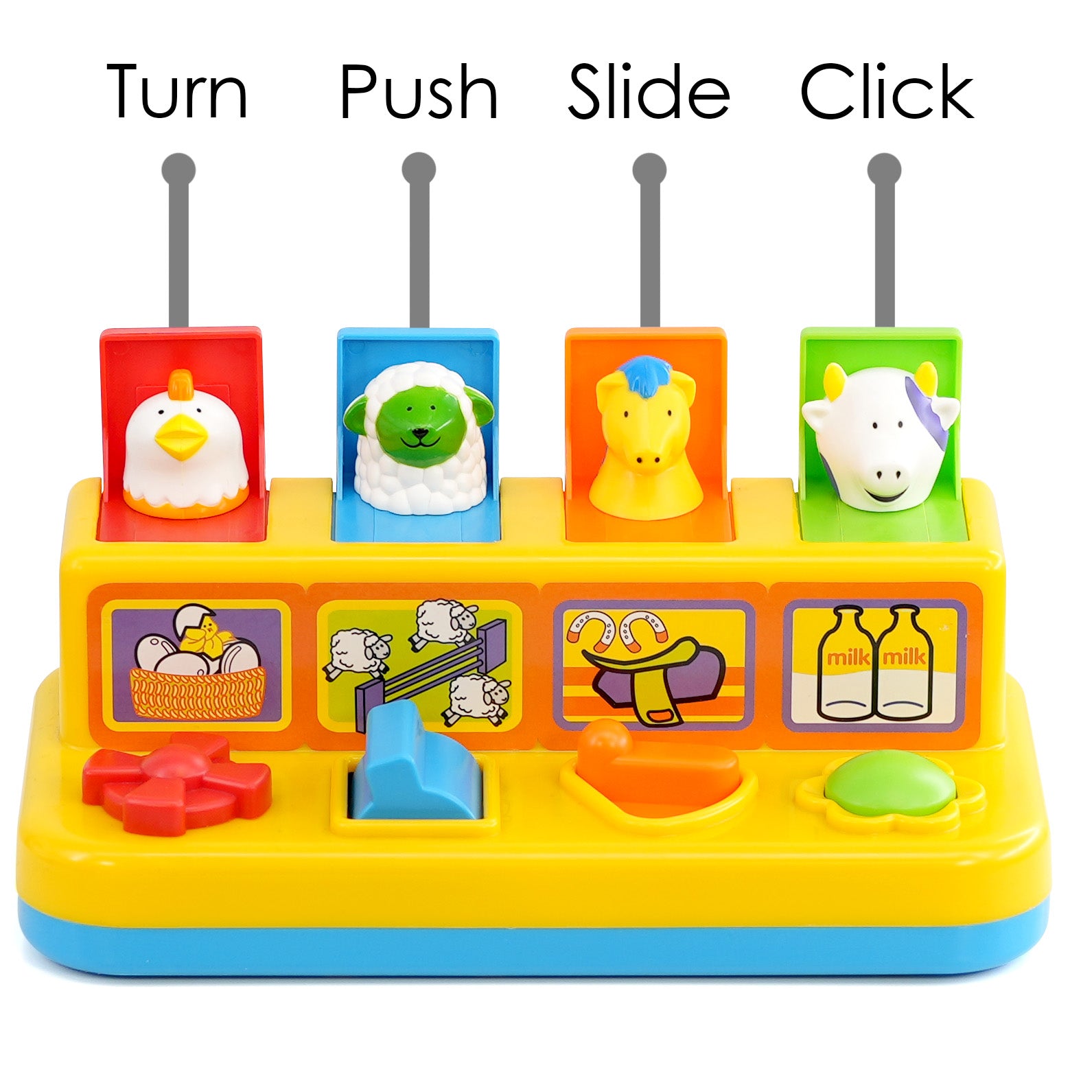 Pop Up Farmyard Friends - Farm Yard Friends by The Magic Toy Shop - The Magic Toy Shop