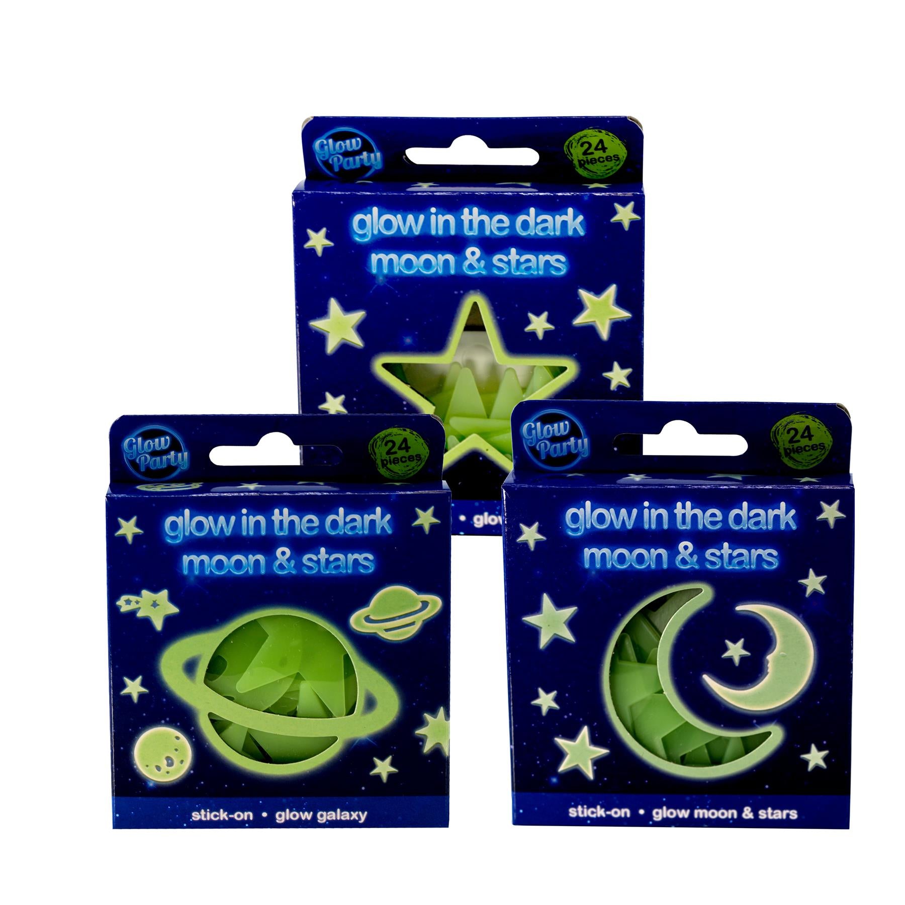 The Magic Toy Shop Decoration Glow in the Dark Moon and Stars