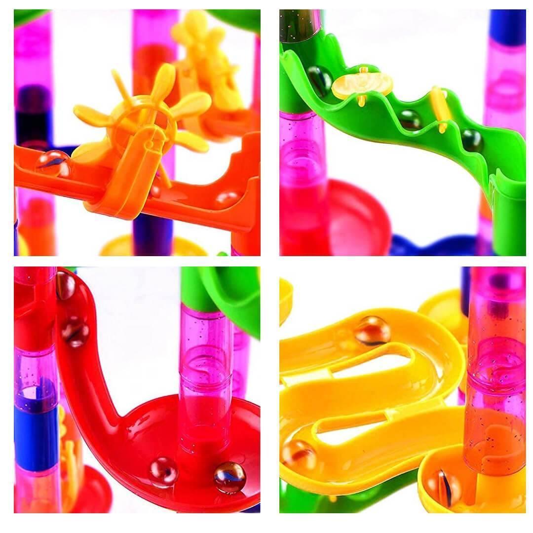 219 Pieces Marble Run Race Set by The Magic Toy Shop - The Magic Toy Shop
