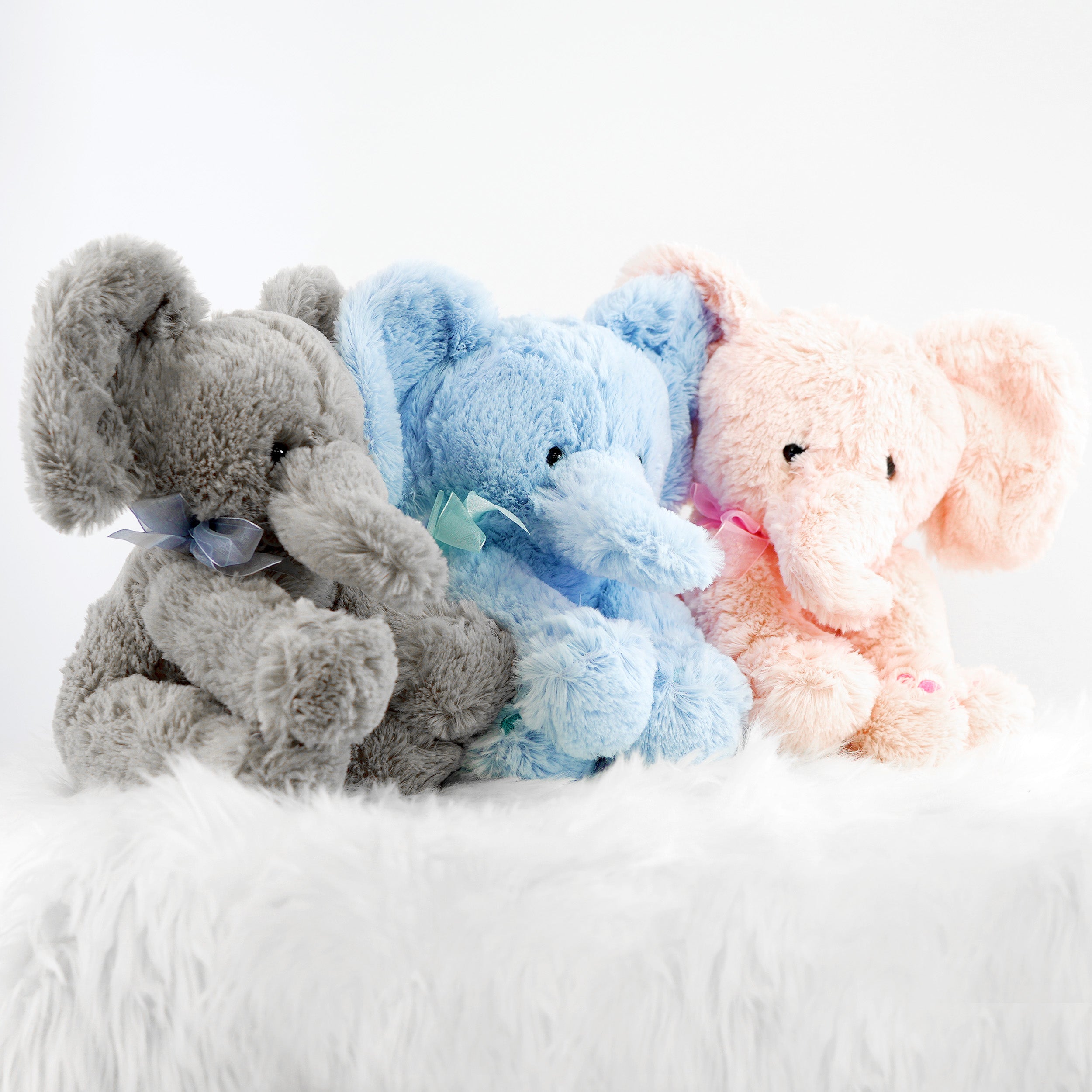 Pink Plush Elephant Soft Toys by The Magic Toy Shop - The Magic Toy Shop