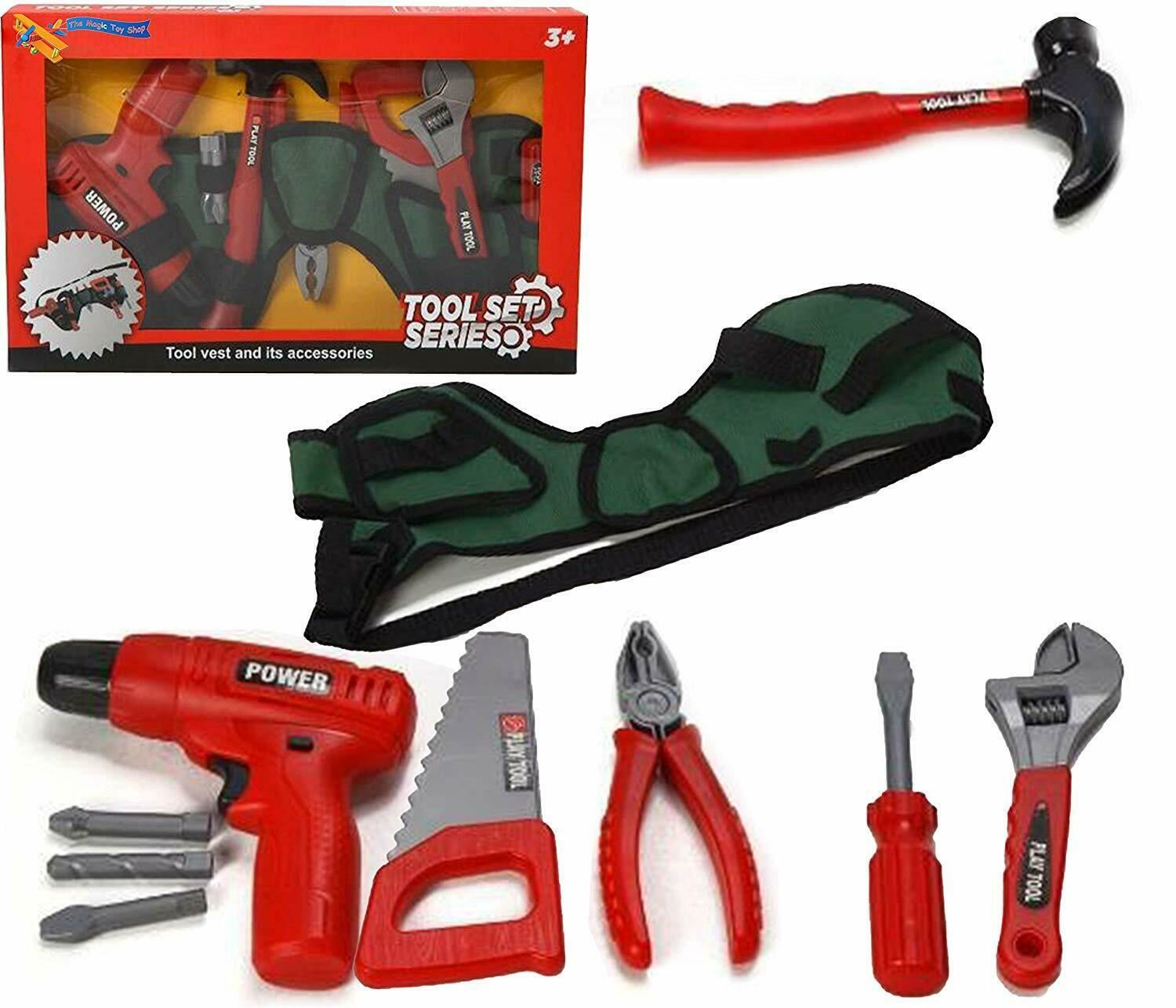 The Magic Toy Shop Toys and Games Kids Tool Set & Work Belt