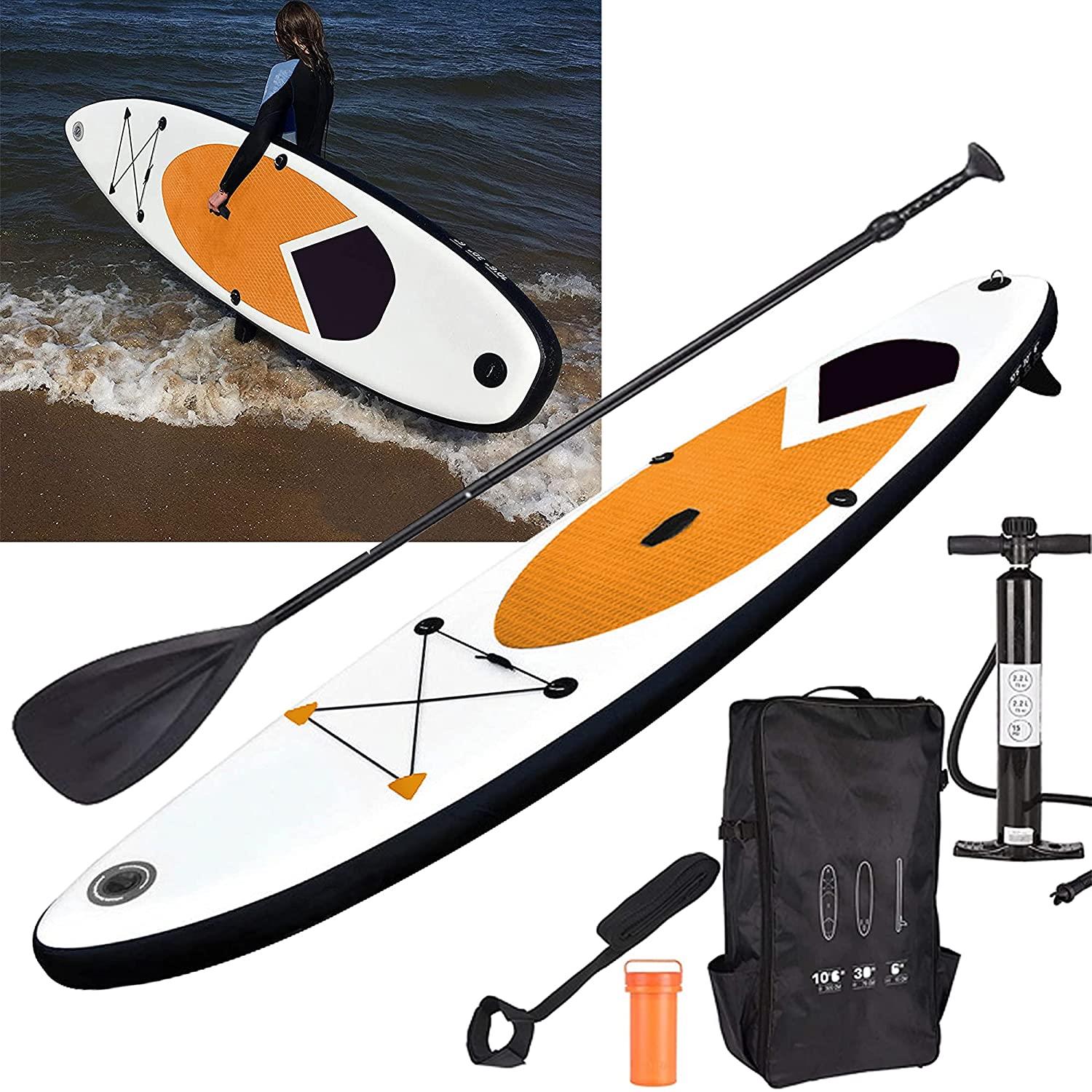 Inflatable SUP Stand Up Paddle Board Orange 320cm by Geezy - The Magic Toy Shop