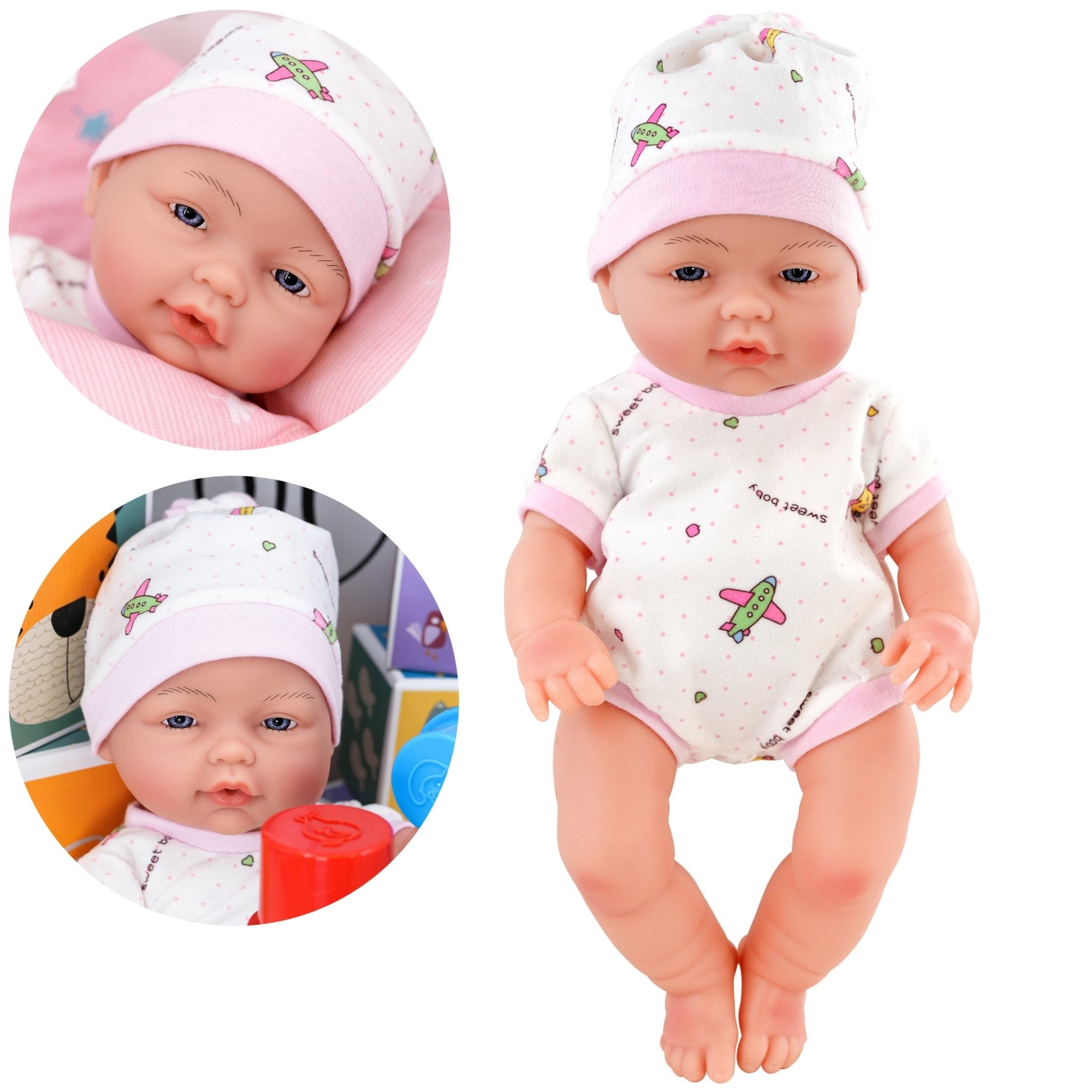 BiBi Anatomically Correct Girl Doll (36 cm / 14") by BiBi Doll - The Magic Toy Shop