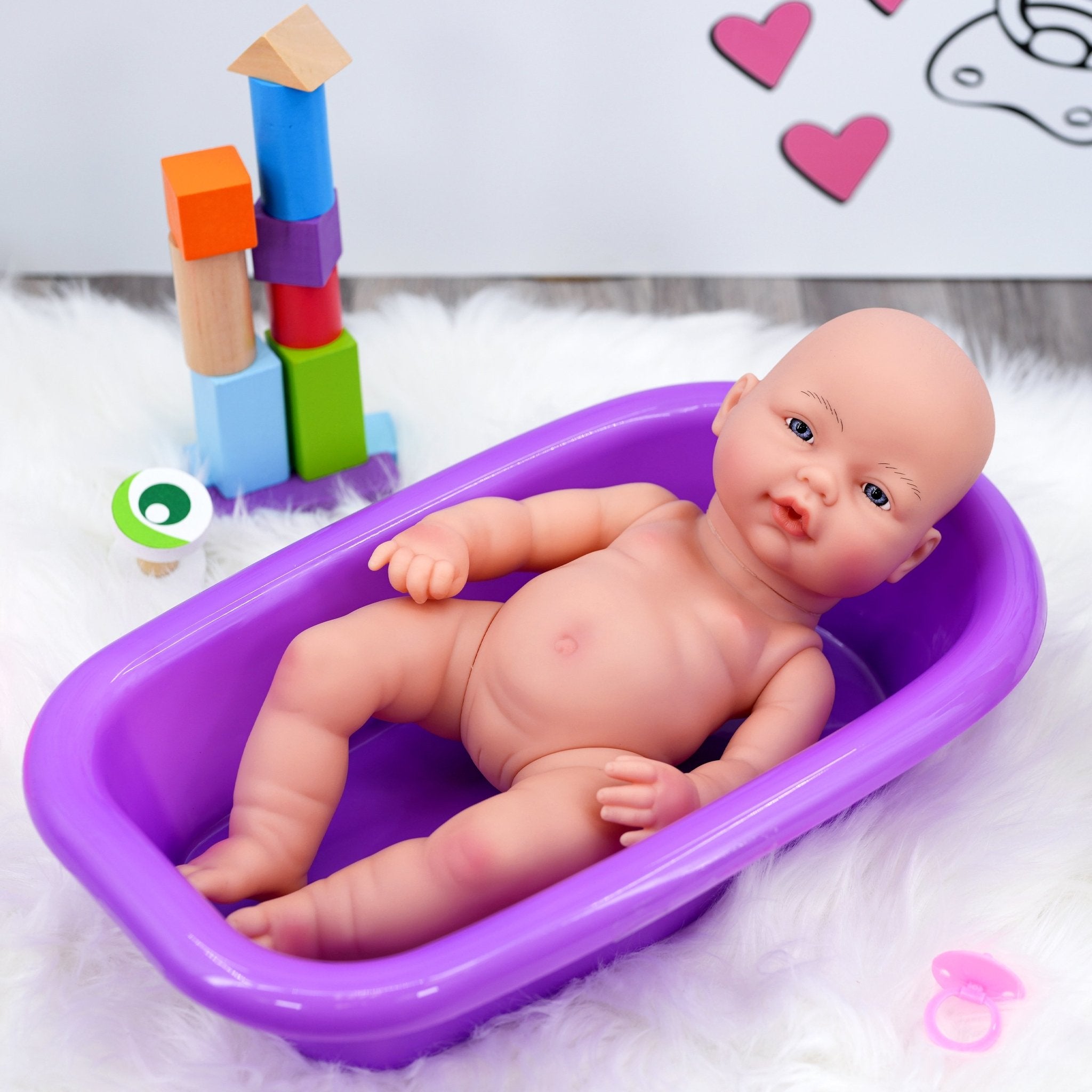 BiBi Anatomically Correct Girl Doll (36 cm / 14") by BiBi Doll - The Magic Toy Shop