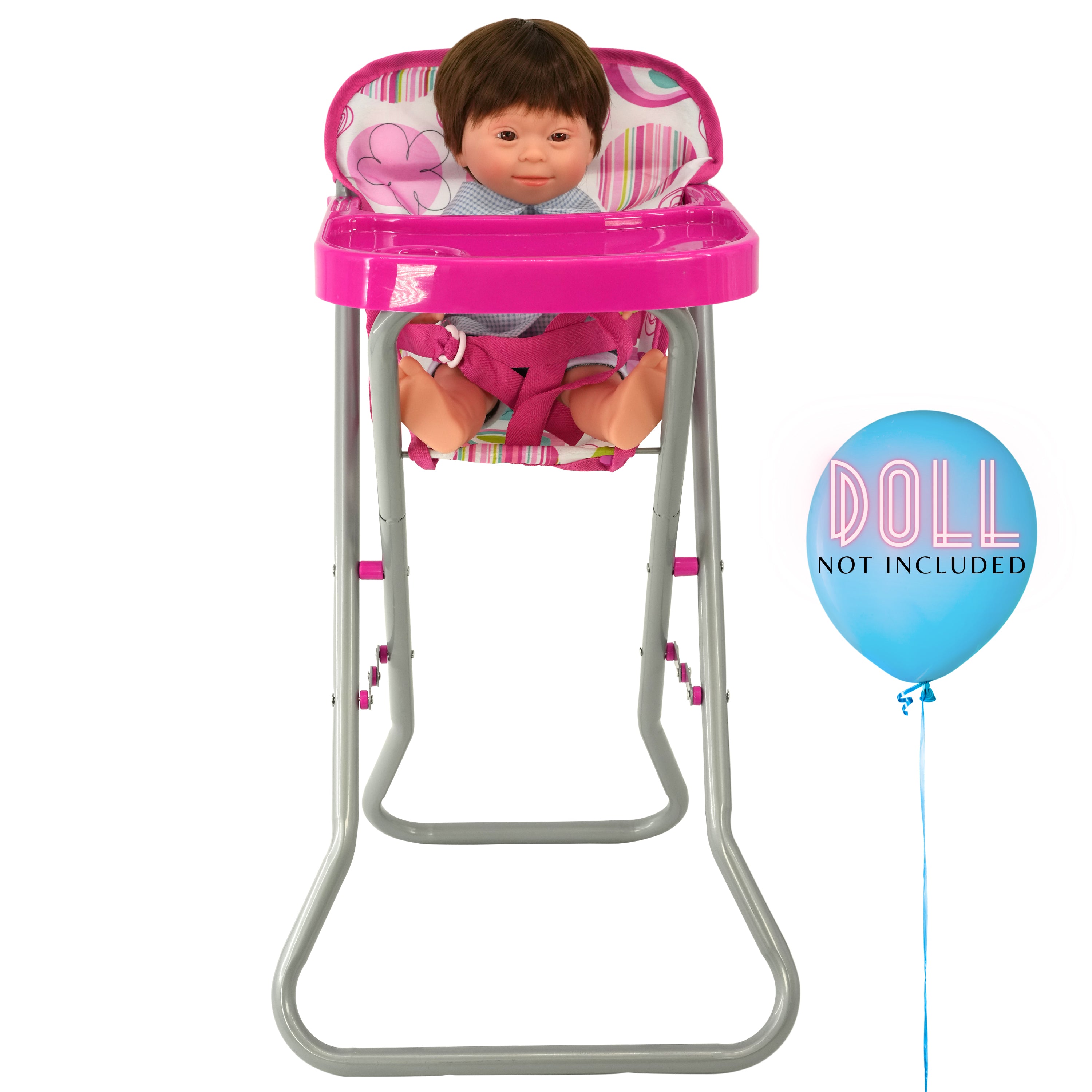 Feeding Dolls High Chair by BiBi Doll - The Magic Toy Shop
