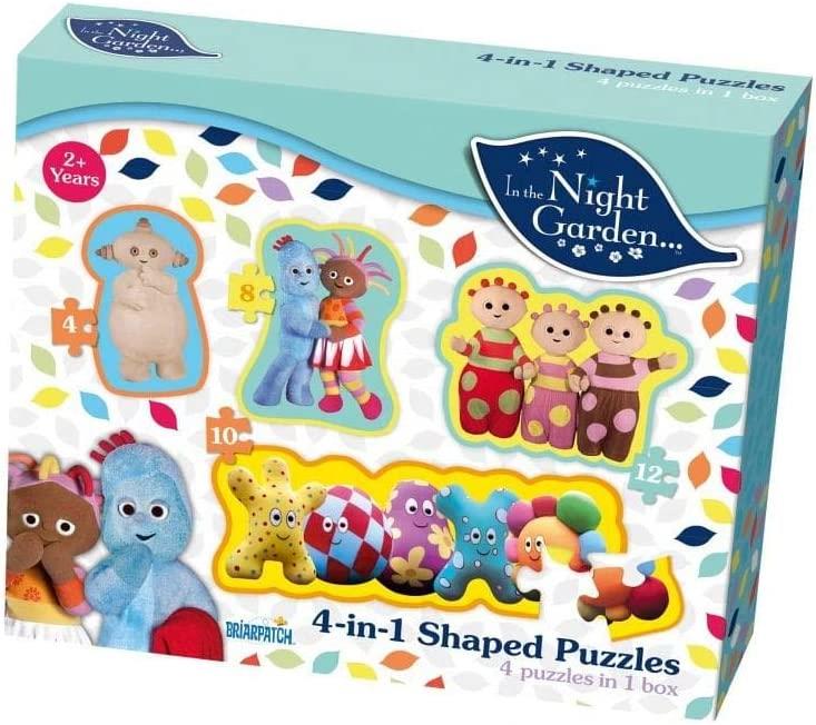 In the Night Garden 4in1 Puzzle Set 7775 by University Games - The Magic Toy Shop