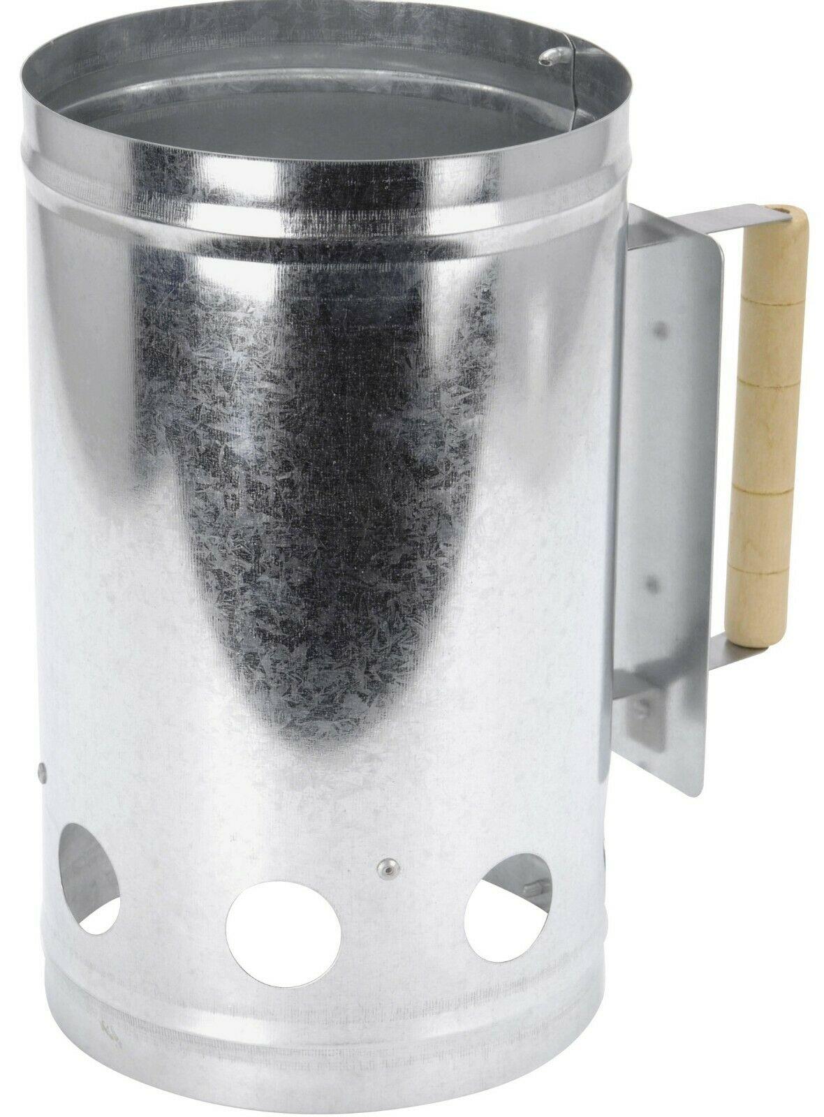 BBQ Charcoal Metal Chimney Starter by Geezy - The Magic Toy Shop