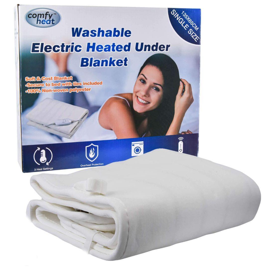Electric Heated Blanket with 3 Heat Setting Controller by GEEZY - The Magic Toy Shop