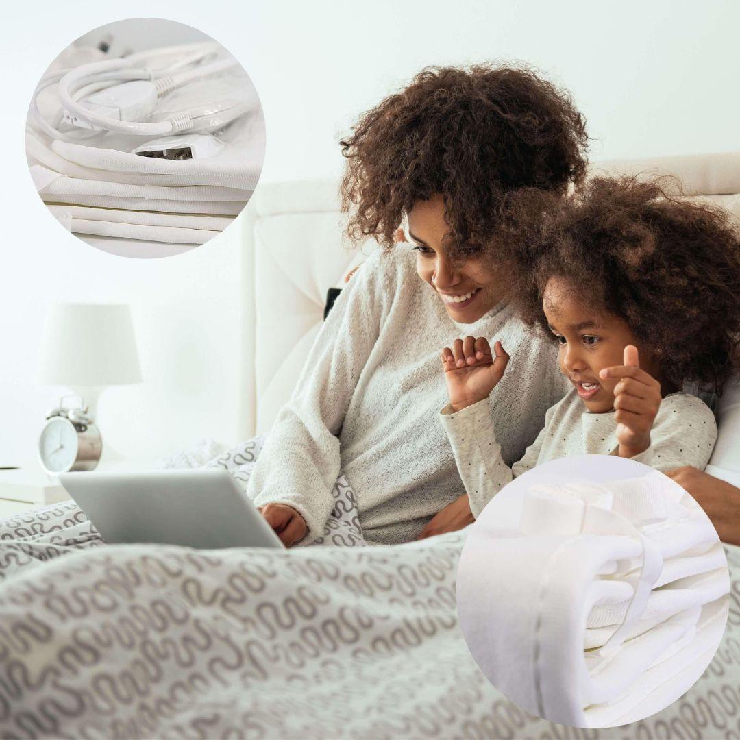 Electric Heated Blanket with 3 Heat Setting Controller by GEEZY - The Magic Toy Shop