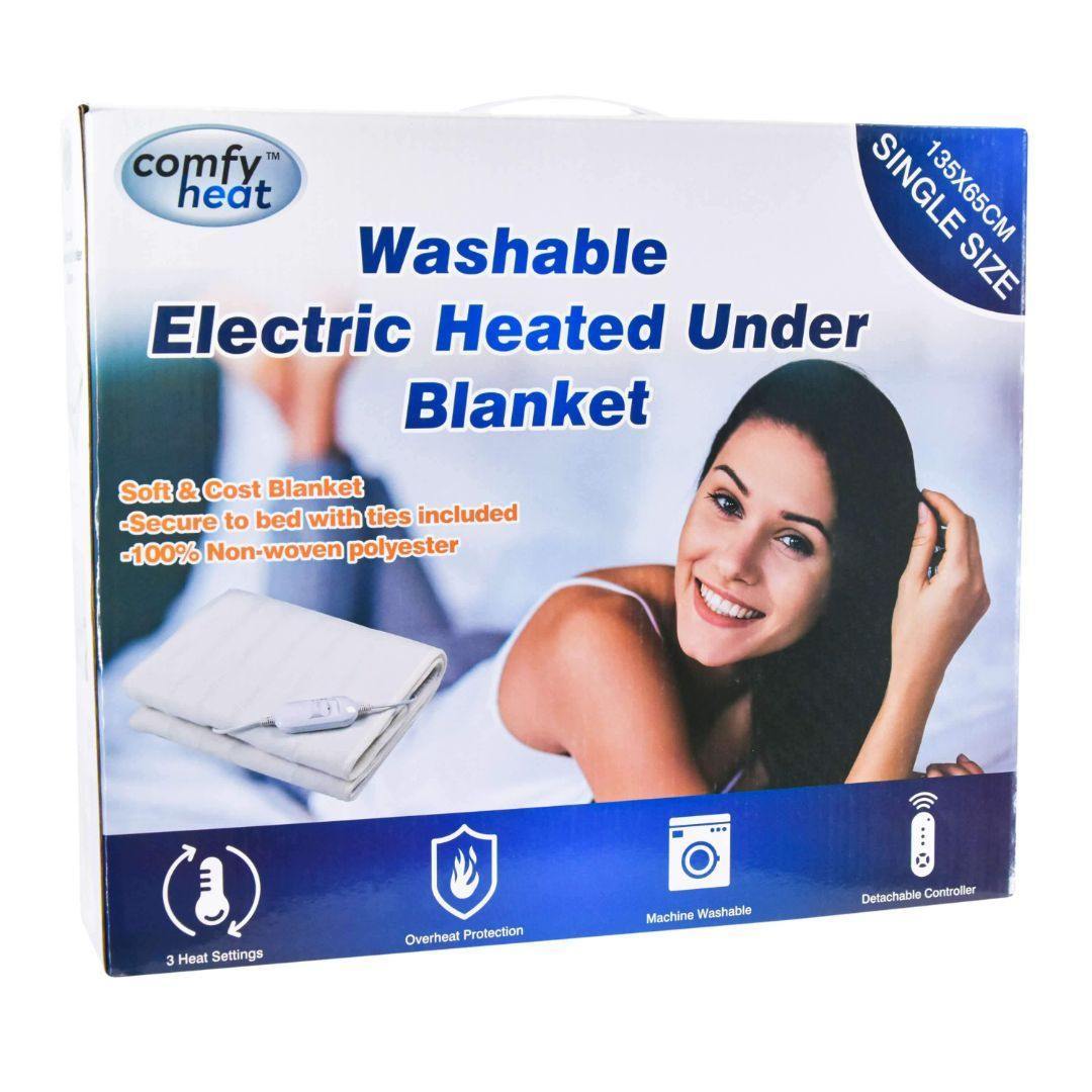 Electric Heated Blanket with 3 Heat Setting Controller by GEEZY - The Magic Toy Shop