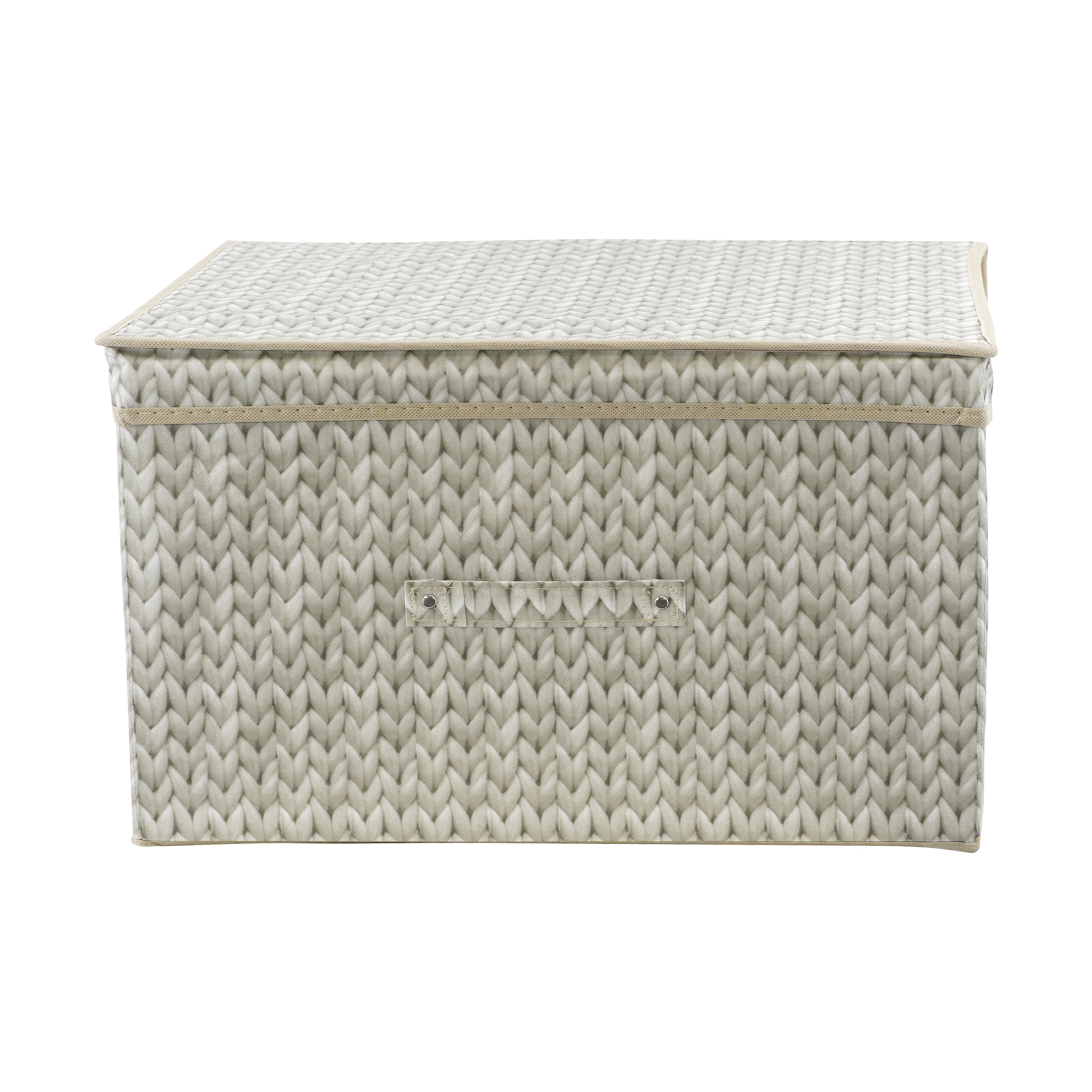 Knit Natural Large Storage Box by The Magic Toy Shop - The Magic Toy Shop