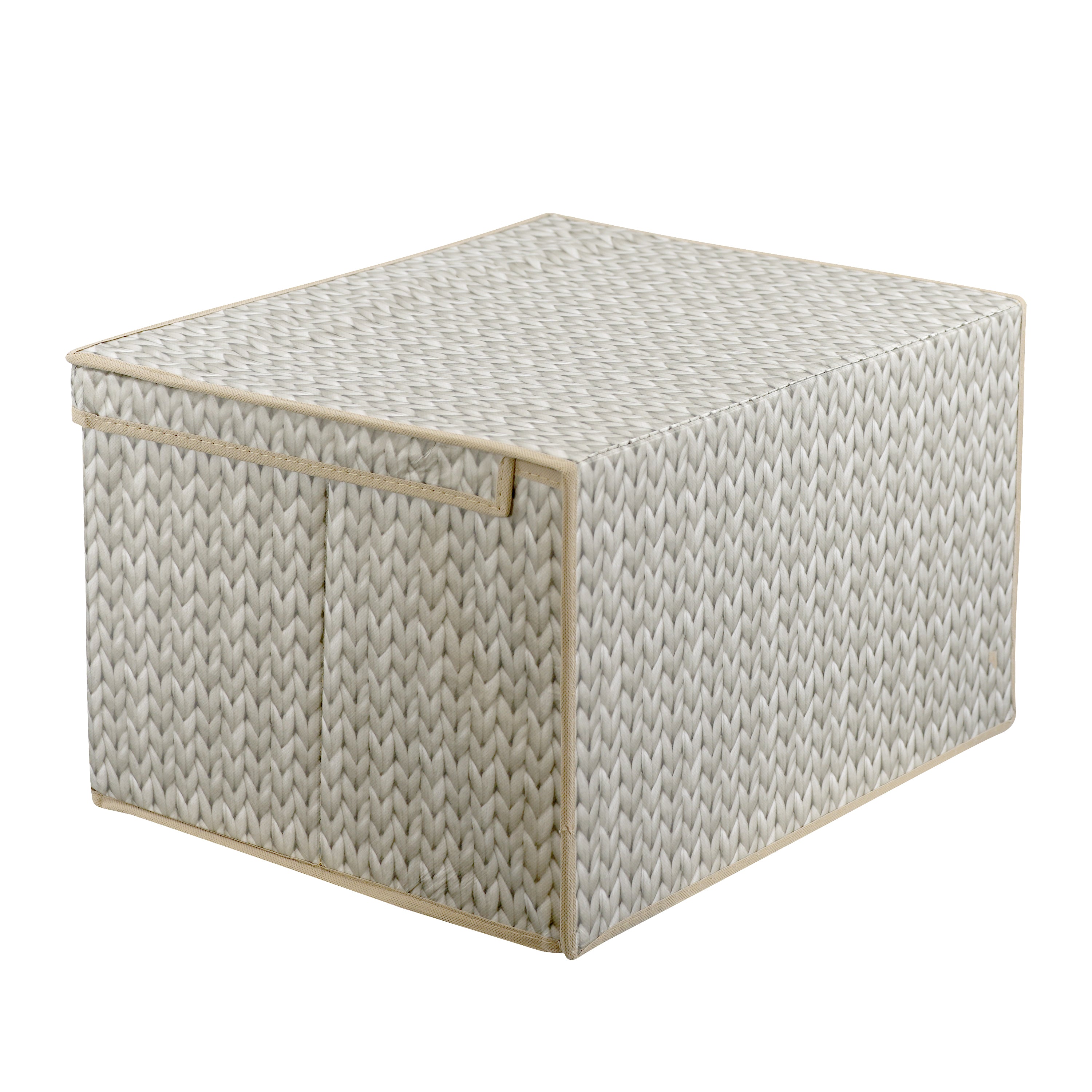 Knit Natural Large Storage Box by The Magic Toy Shop - The Magic Toy Shop