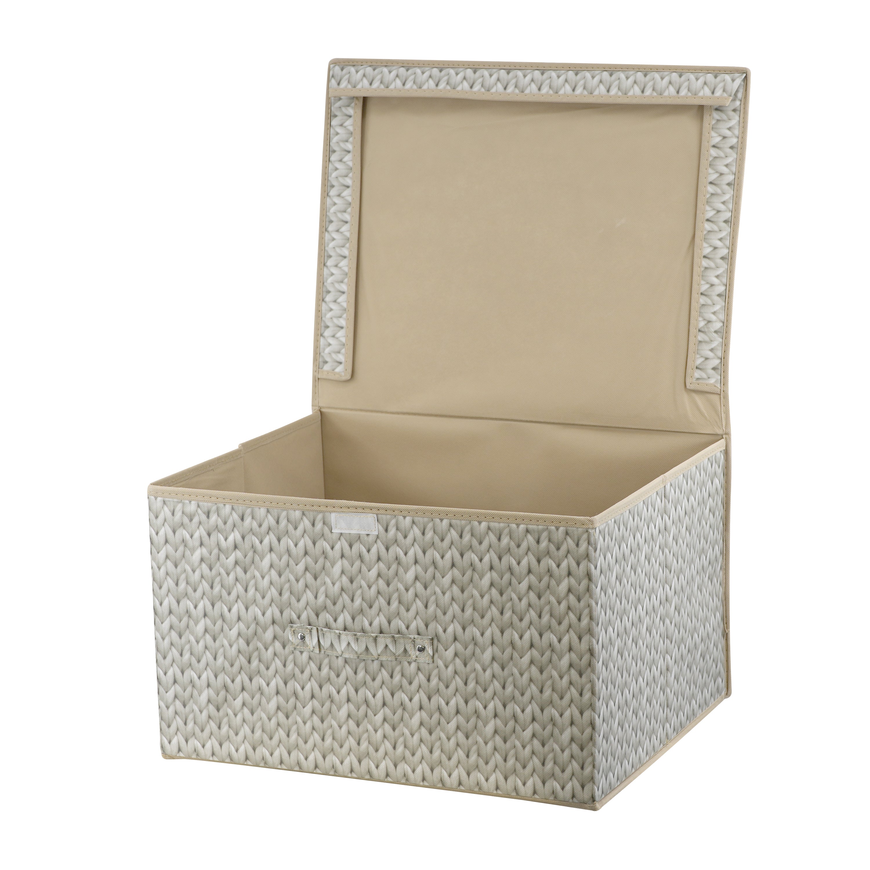 Knit Natural Large Storage Box by The Magic Toy Shop - The Magic Toy Shop