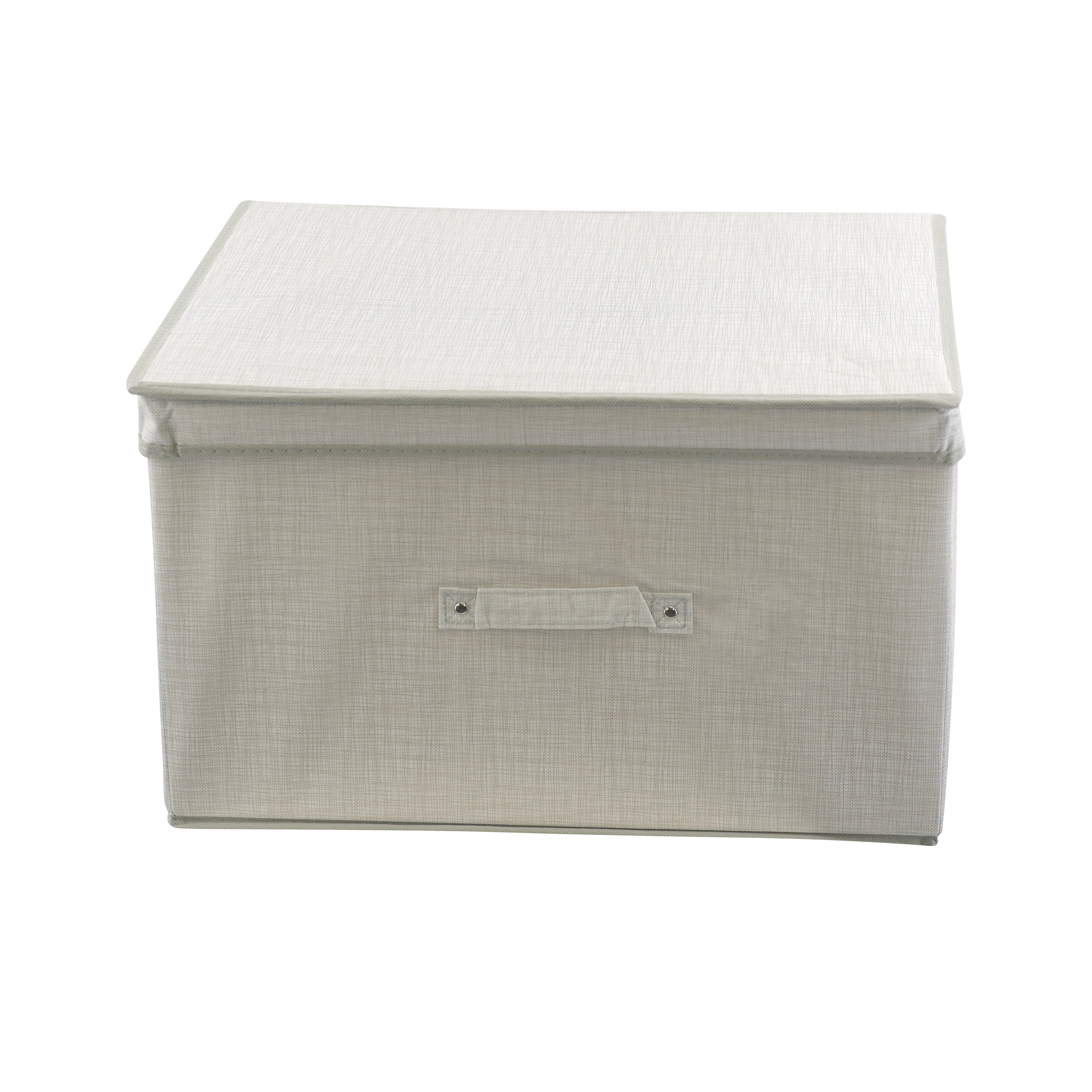 Linen Natural Large Storage Box by The Magic Toy Shop - The Magic Toy Shop