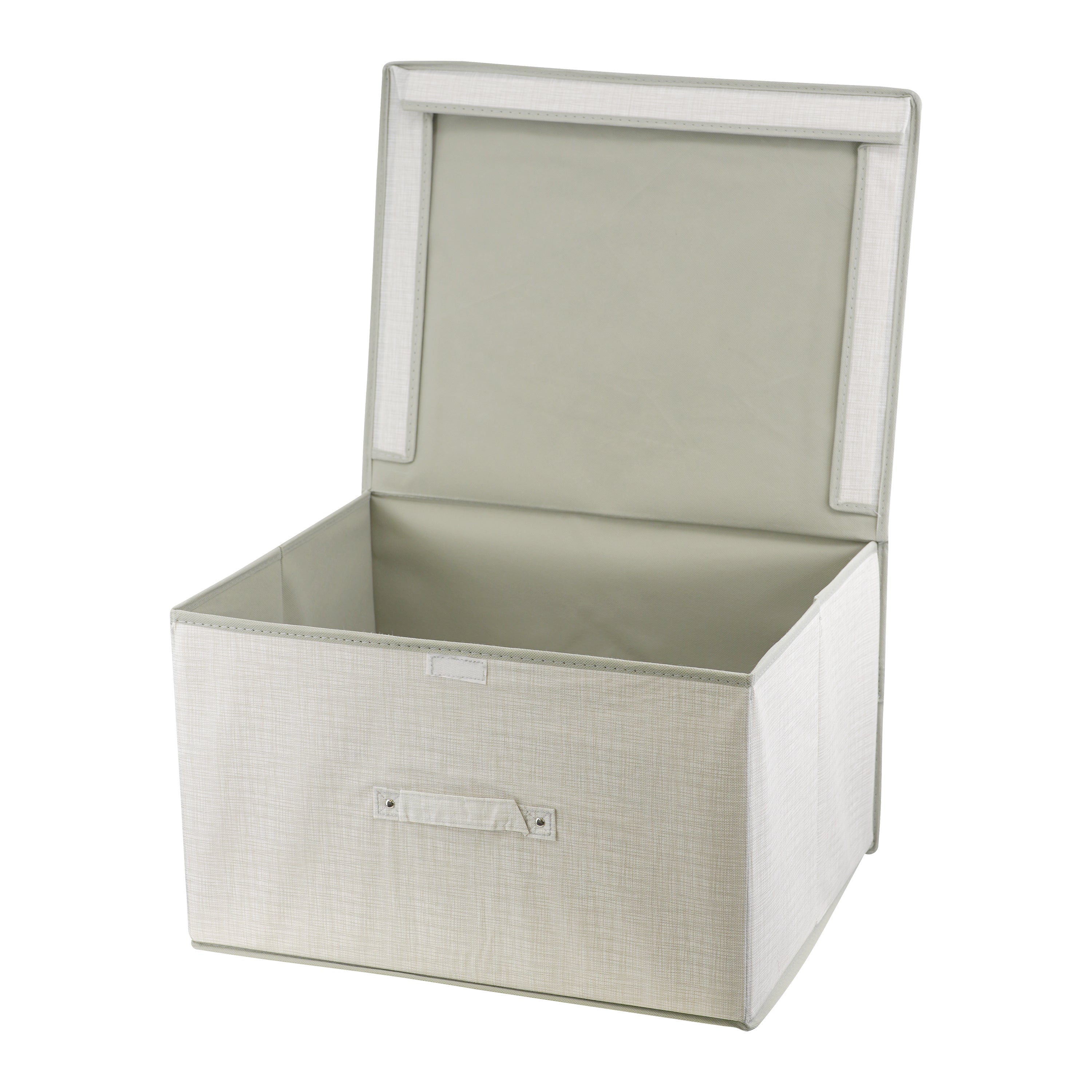 Linen Natural Large Storage Box by The Magic Toy Shop - The Magic Toy Shop
