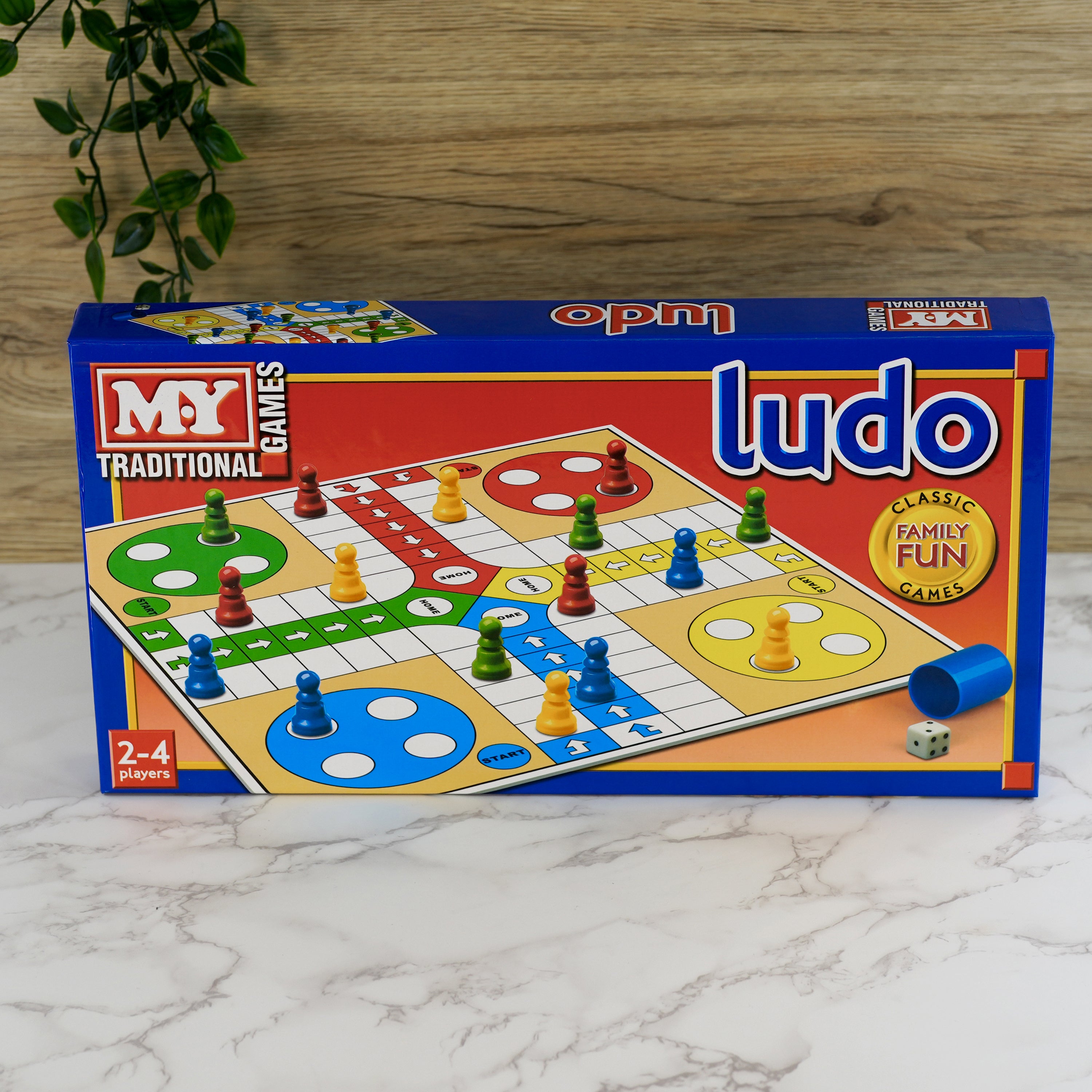 Classic Ludo Board Game by M.Y - The Magic Toy Shop