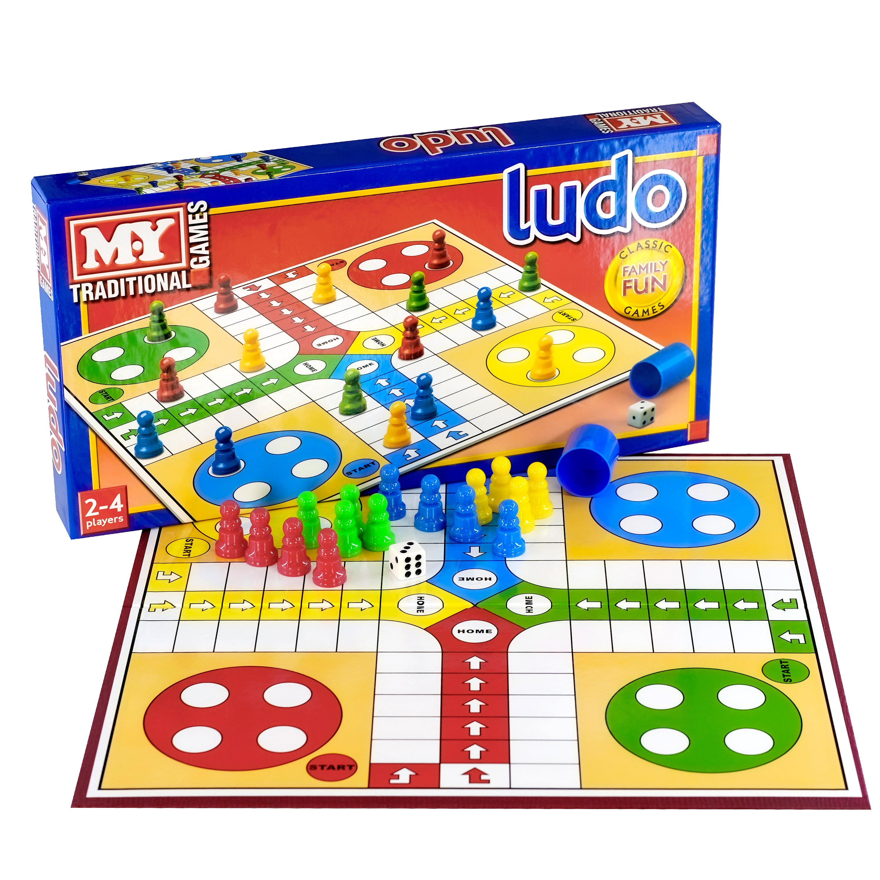 Classic Ludo Board Game for Kids Ages 3 Portable and Foldable 2 4 Classic Ludo Board Game for Kids Ages 3 Portable and Foldable 2 4