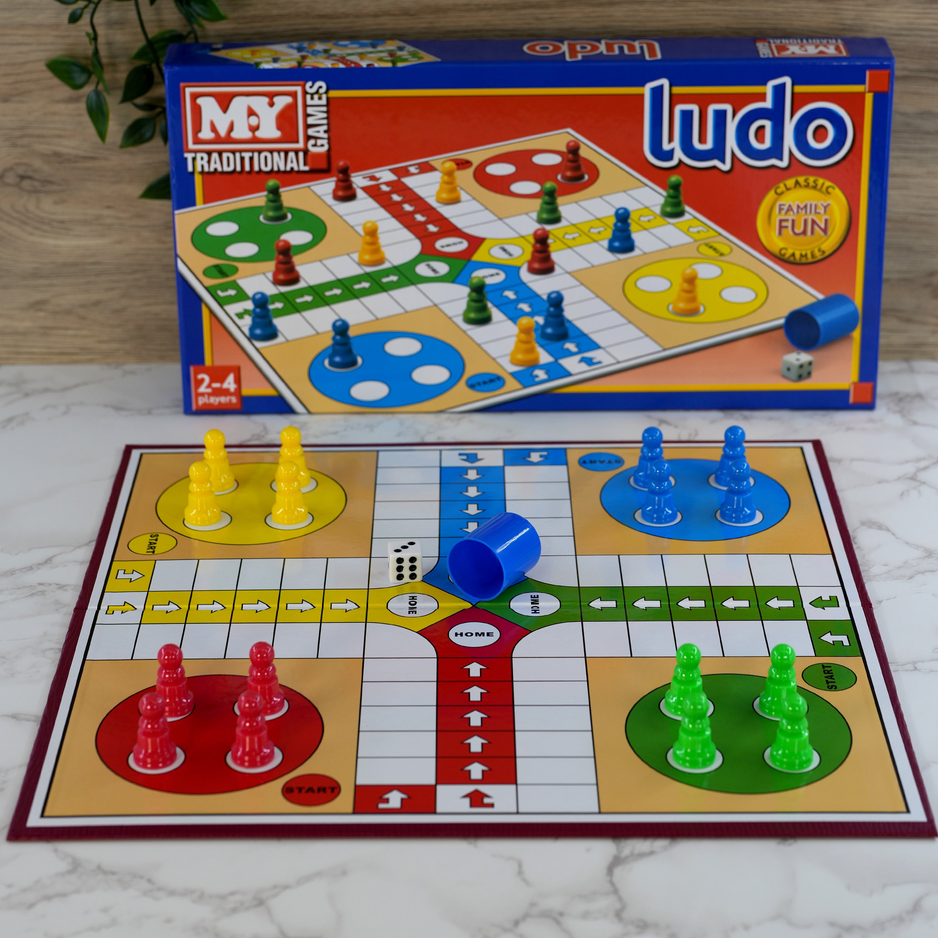 Classic Ludo Board Game by M.Y - The Magic Toy Shop