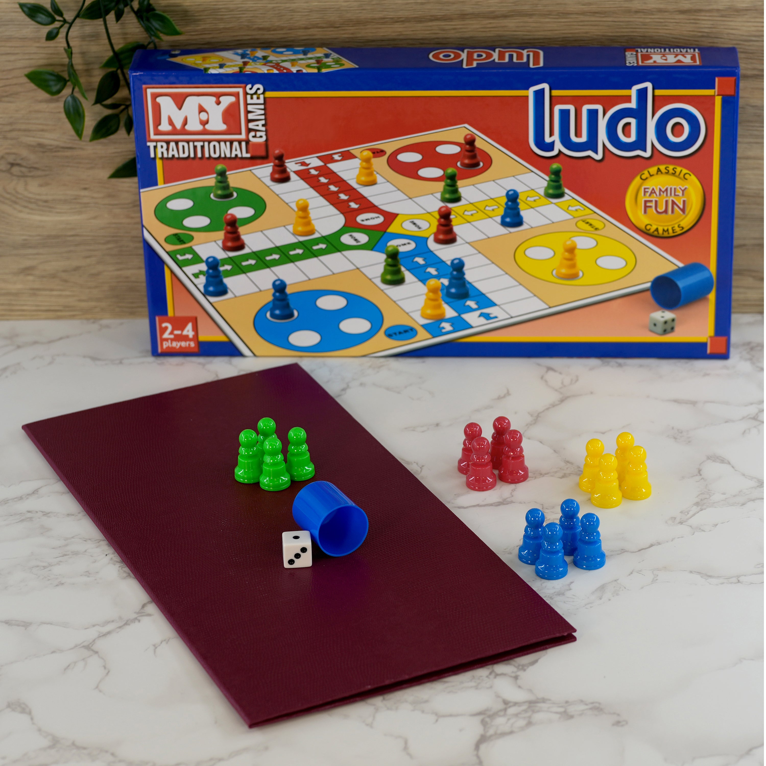 Classic Ludo Board Game by M.Y - The Magic Toy Shop