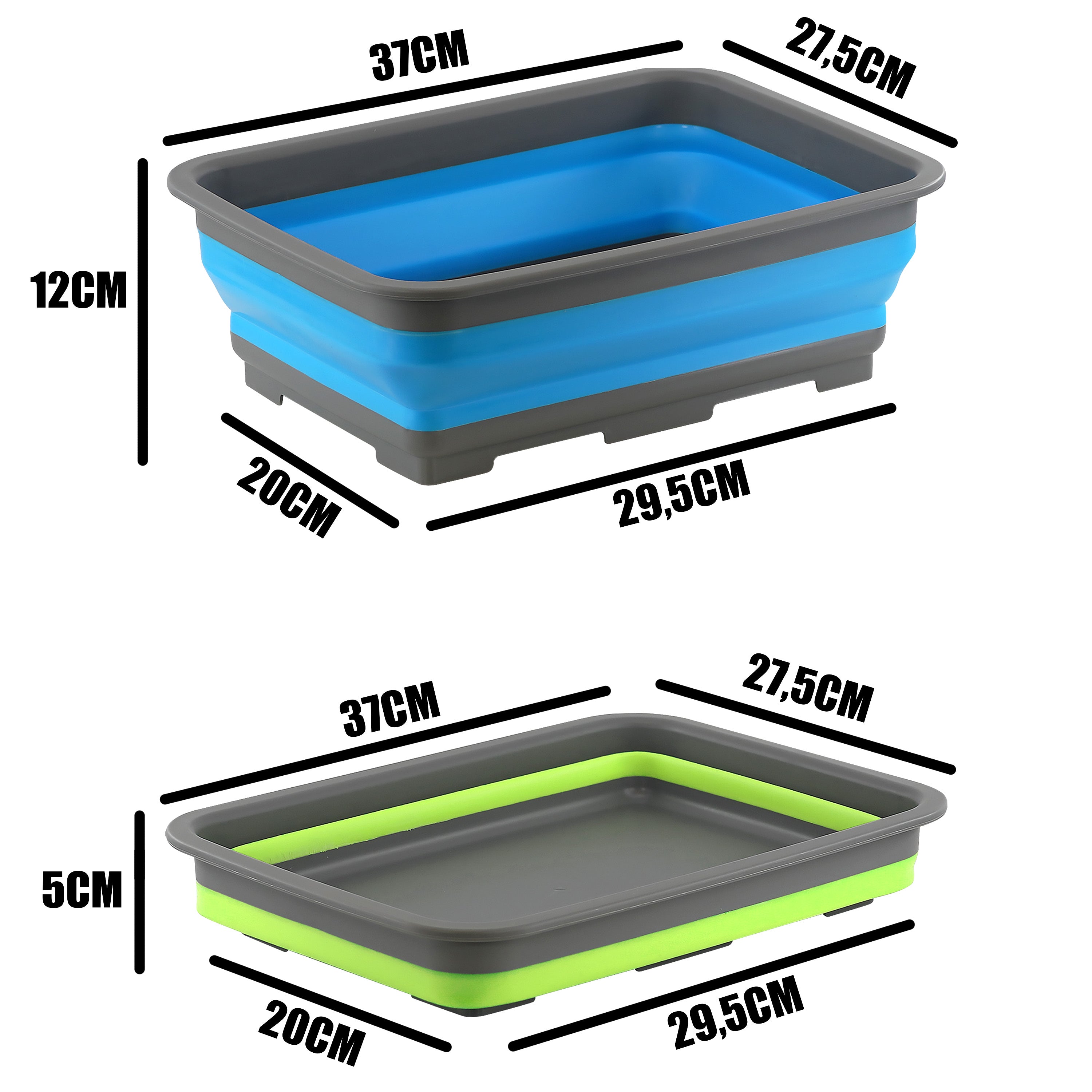 Foldable Washing Up Bowl by Geezy - The Magic Toy Shop