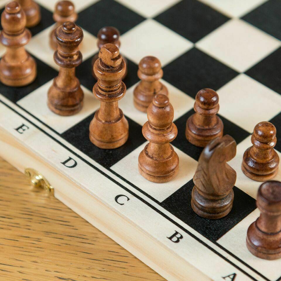 3 in 1 Wooden Compendium Board Game Set by The Magic Toy Shop - The Magic Toy Shop