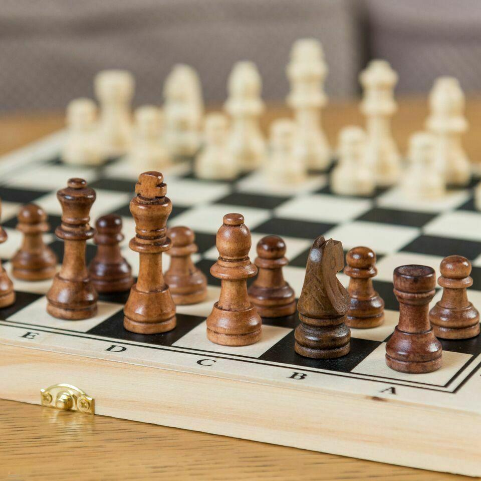 3 in 1 Wooden Compendium Board Game Set by The Magic Toy Shop - The Magic Toy Shop