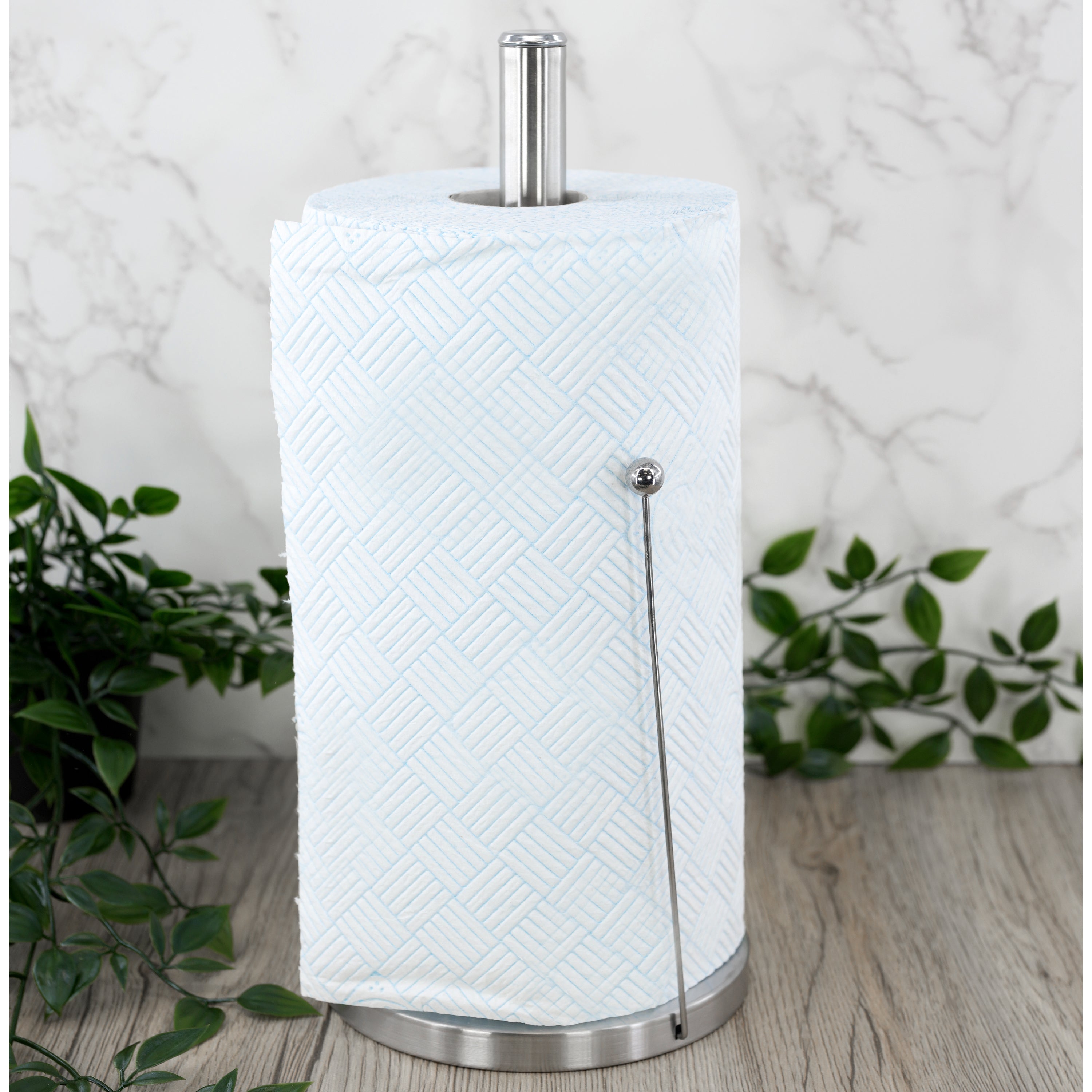 Stainless Steel Kitchen Roll Holder by Geezy - The Magic Toy Shop